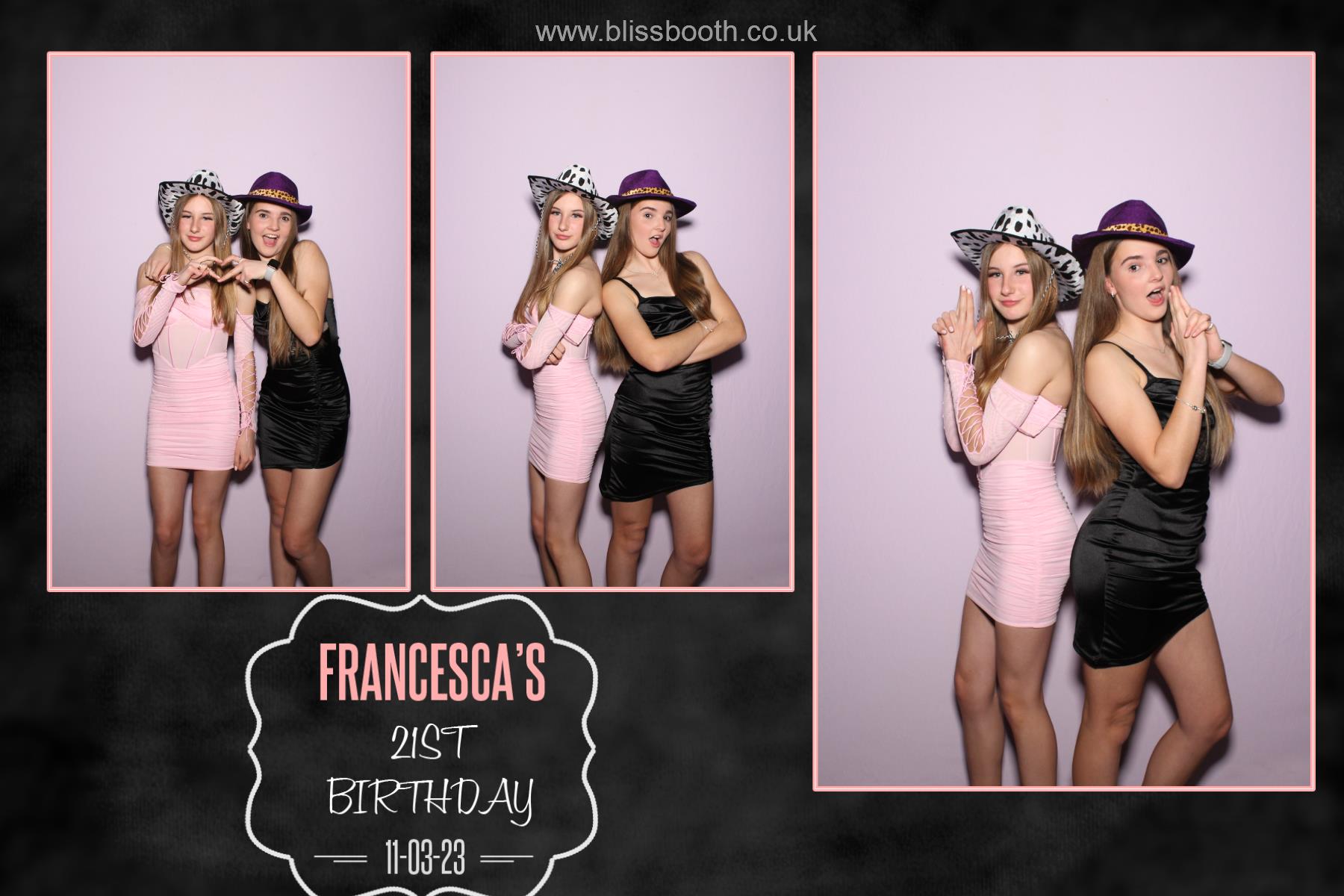 Francesca's 21st Birthday | View more photos from the event at gallery.blissbooth.co.uk/u/BlissBooth/Francescas-21st-Birthday