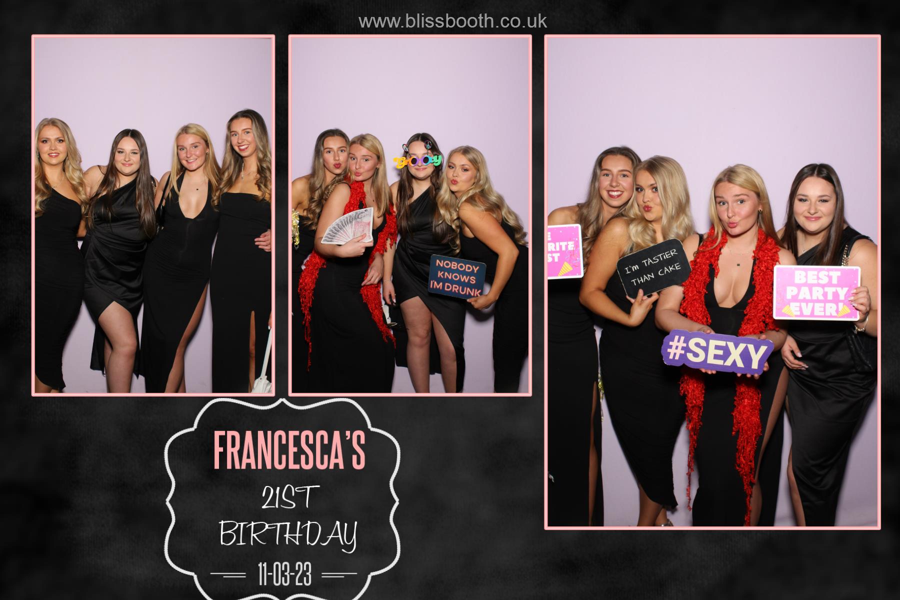 Francesca's 21st Birthday | View more photos from the event at gallery.blissbooth.co.uk/u/BlissBooth/Francescas-21st-Birthday