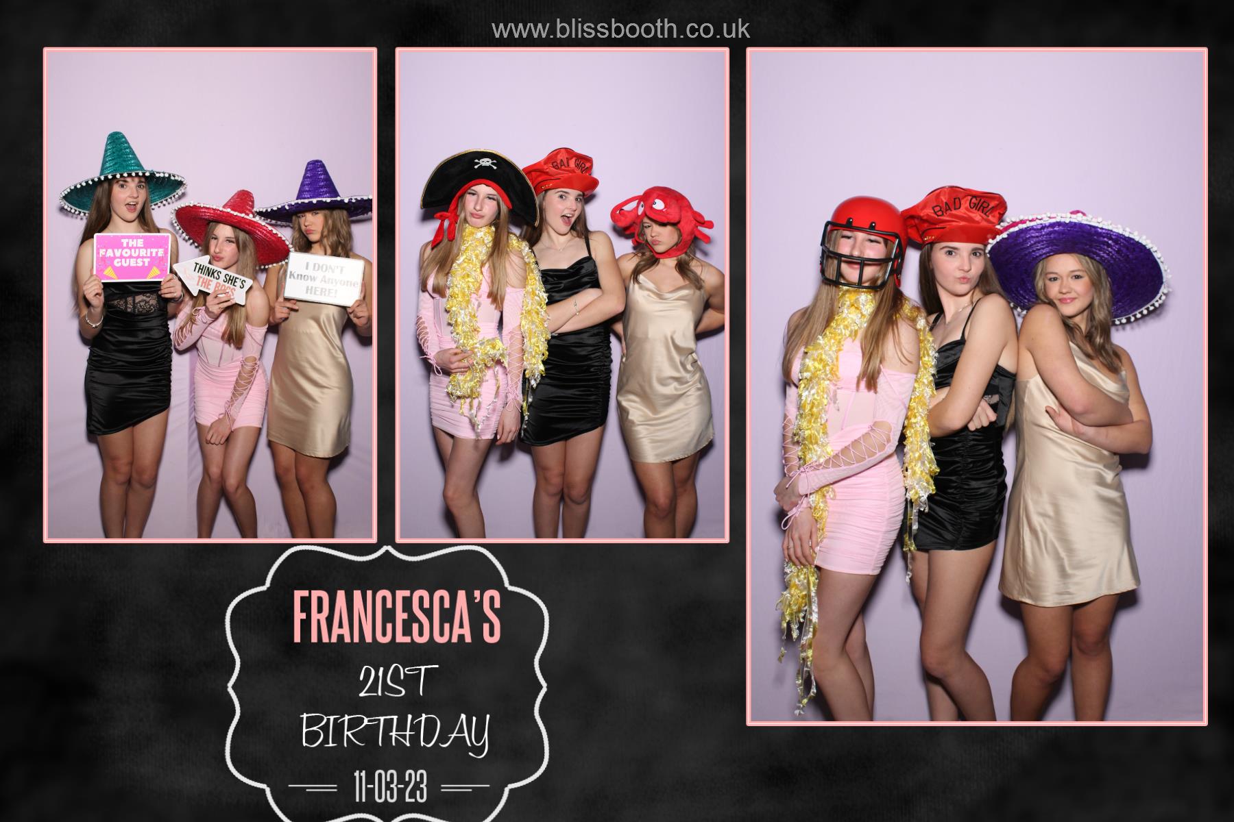 Francesca's 21st Birthday | View more photos from the event at gallery.blissbooth.co.uk/u/BlissBooth/Francescas-21st-Birthday
