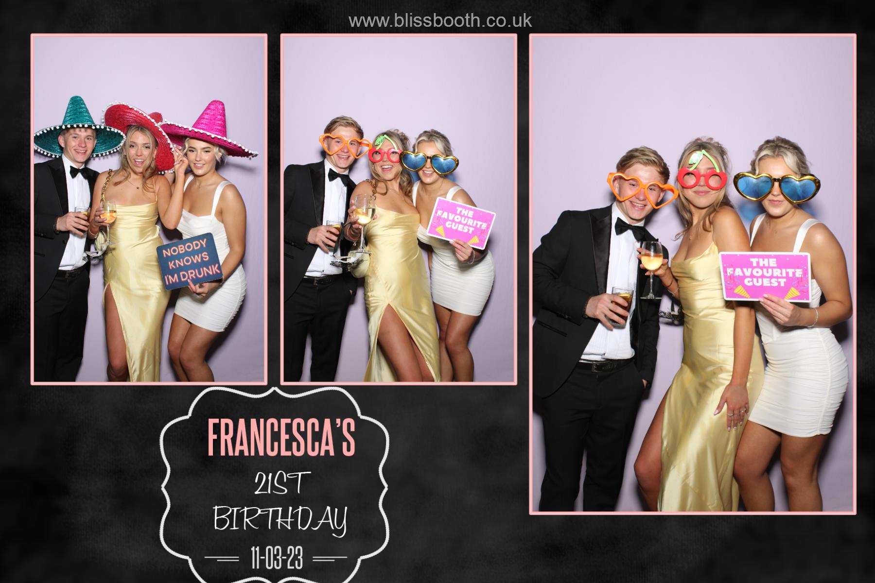 Francesca's 21st Birthday | View more photos from the event at gallery.blissbooth.co.uk/u/BlissBooth/Francescas-21st-Birthday