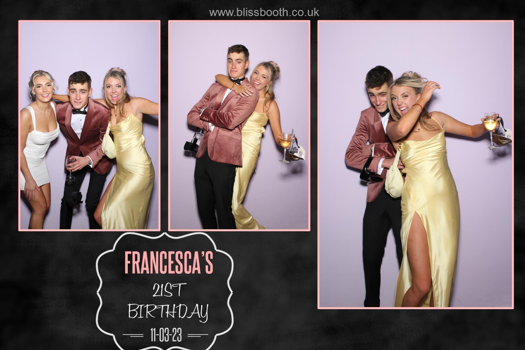 Francesca's 21st Birthday | View more photos from the event at gallery.blissbooth.co.uk/u/BlissBooth/Francescas-21st-Birthday