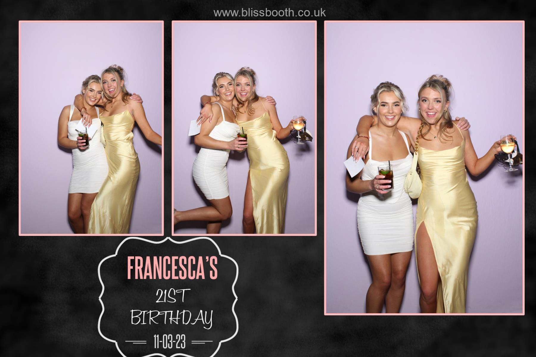 Francesca's 21st Birthday | View more photos from the event at gallery.blissbooth.co.uk/u/BlissBooth/Francescas-21st-Birthday