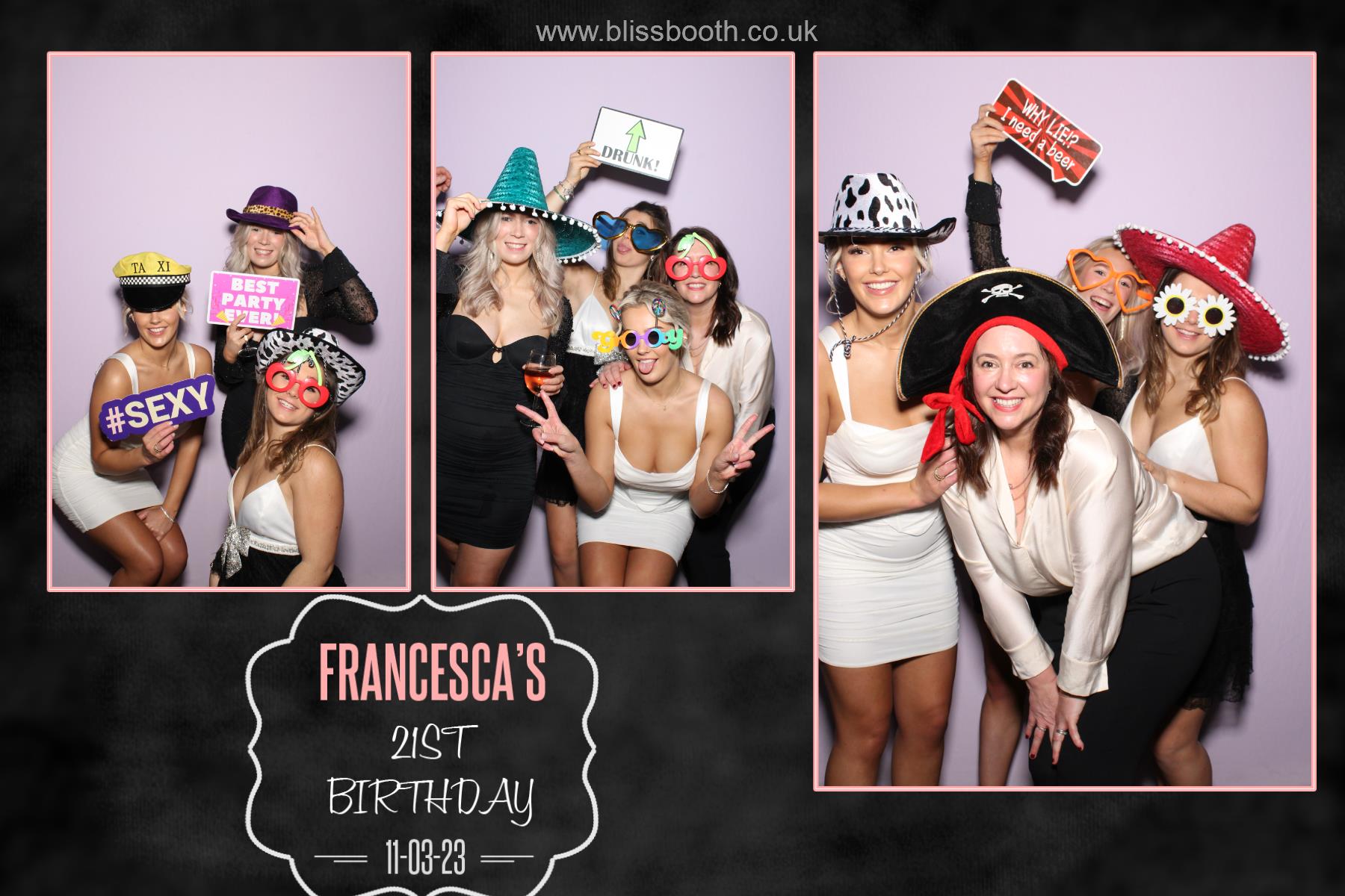 Francesca's 21st Birthday | View more photos from the event at gallery.blissbooth.co.uk/u/BlissBooth/Francescas-21st-Birthday