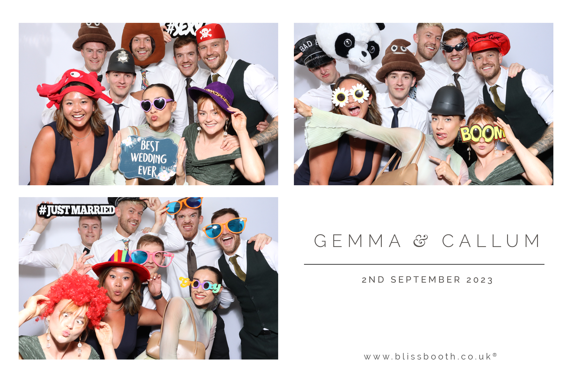 Gemma and Callum | View more photos from the event at gallery.blissbooth.co.uk/u/BlissBooth/Gemma-and-Callum