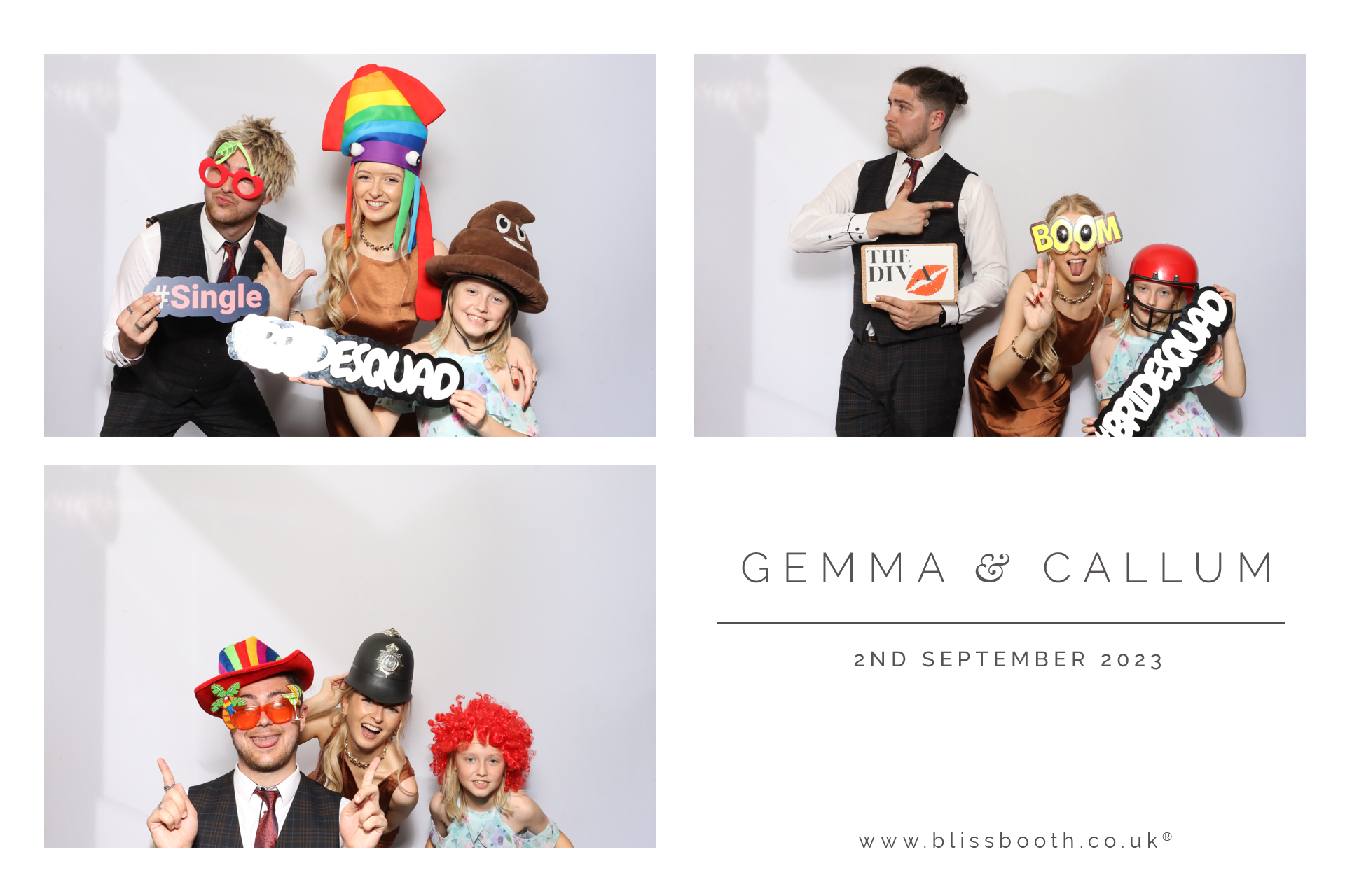 Gemma and Callum | View more photos from the event at gallery.blissbooth.co.uk/u/BlissBooth/Gemma-and-Callum