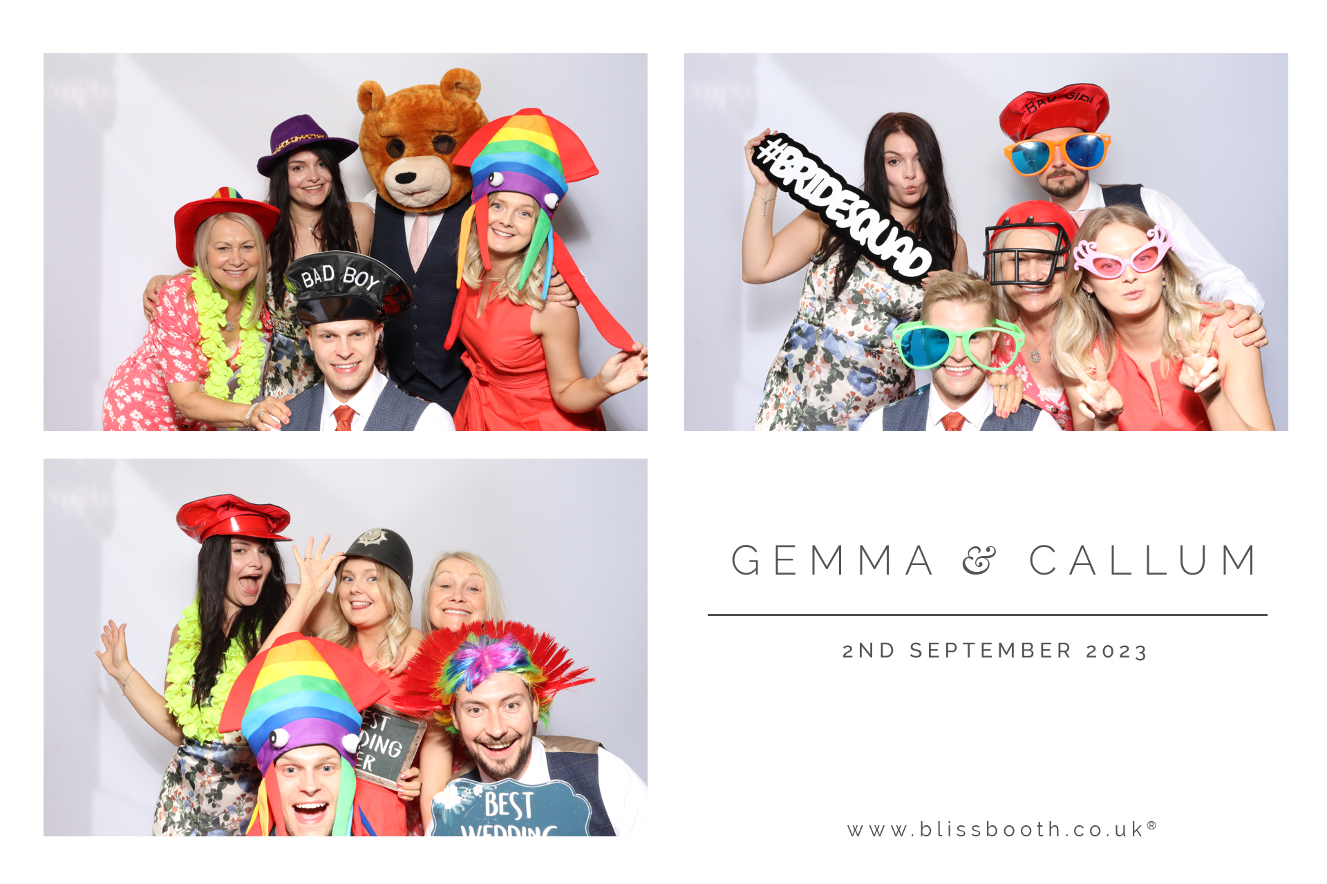 Gemma and Callum | View more photos from the event at gallery.blissbooth.co.uk/u/BlissBooth/Gemma-and-Callum