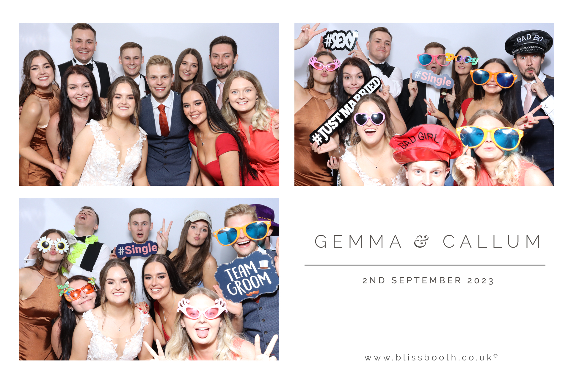Gemma and Callum | View more photos from the event at gallery.blissbooth.co.uk/u/BlissBooth/Gemma-and-Callum