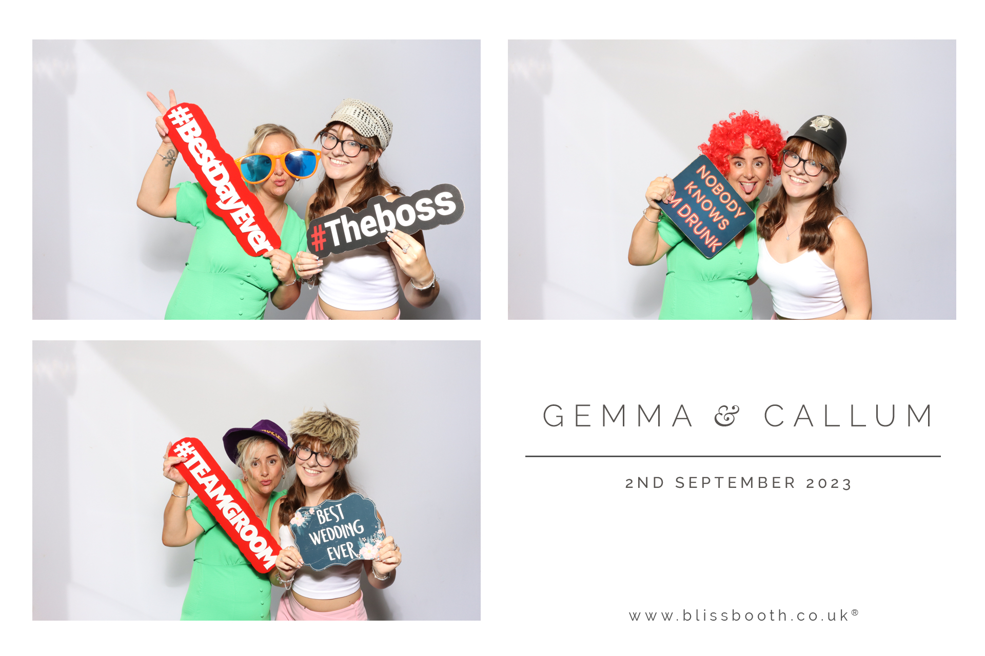 Gemma and Callum | View more photos from the event at gallery.blissbooth.co.uk/u/BlissBooth/Gemma-and-Callum