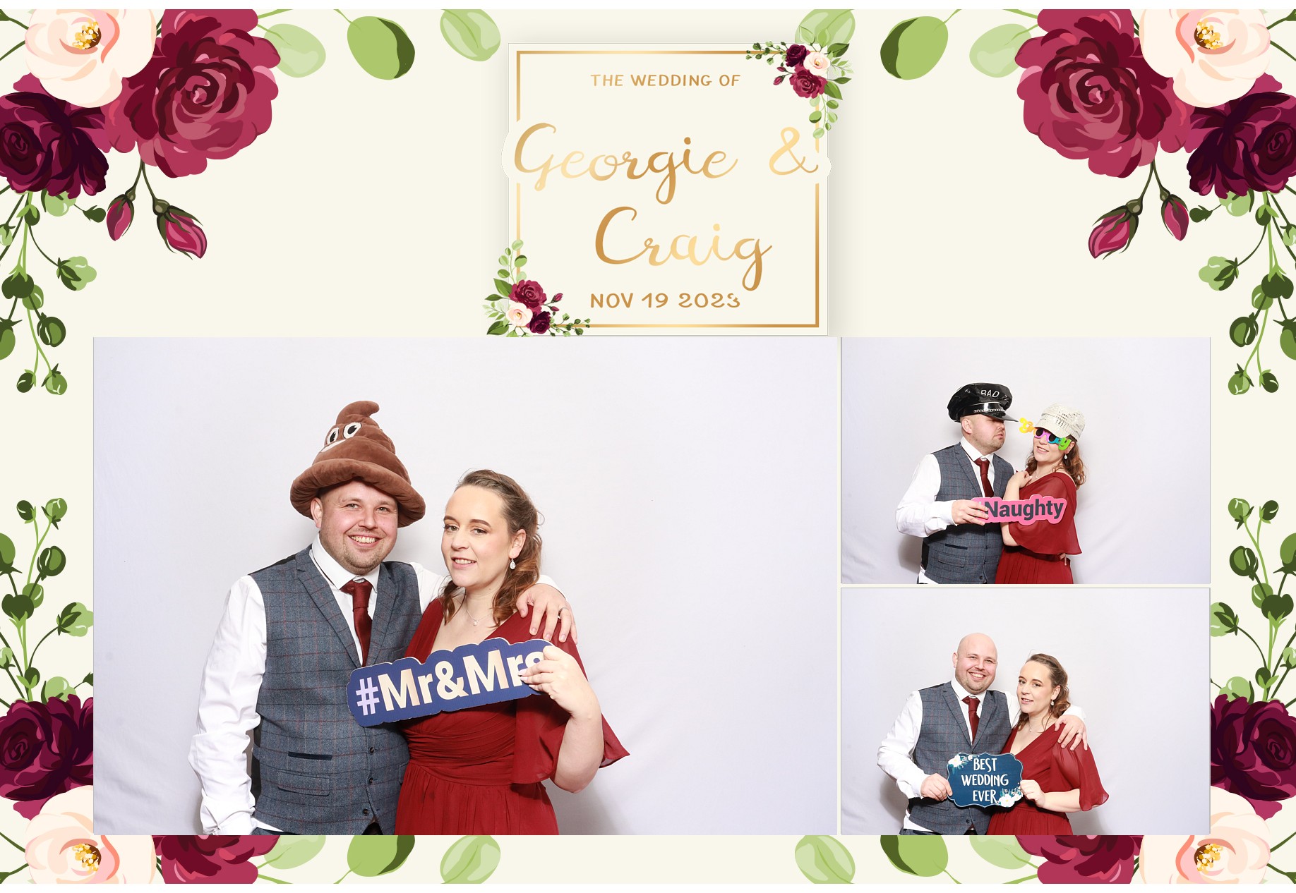 Georgie and Craig | View more photos from the event at gallery.blissbooth.co.uk/u/BlissBooth/Georgie-and-Craig