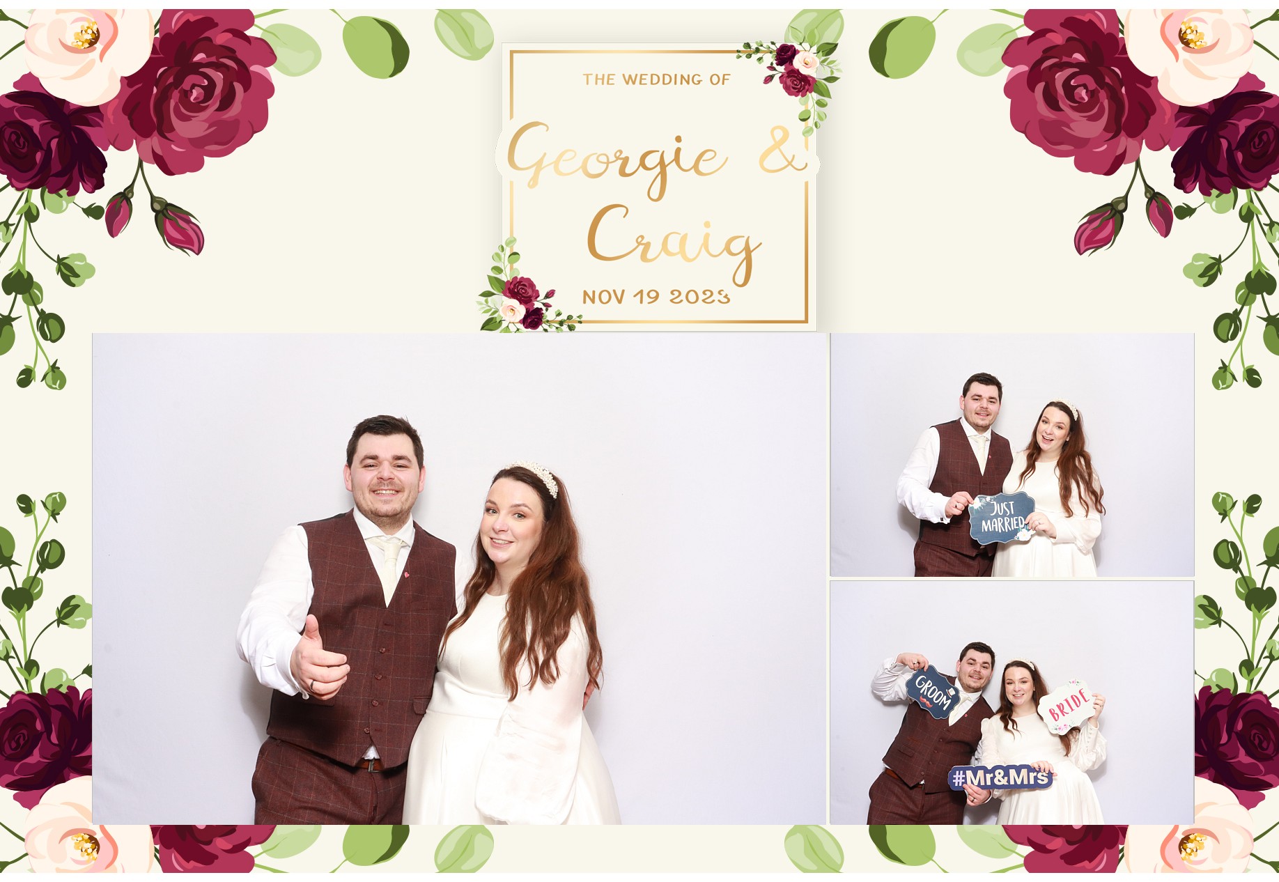 Georgie and Craig | View more photos from the event at gallery.blissbooth.co.uk/u/BlissBooth/Georgie-and-Craig