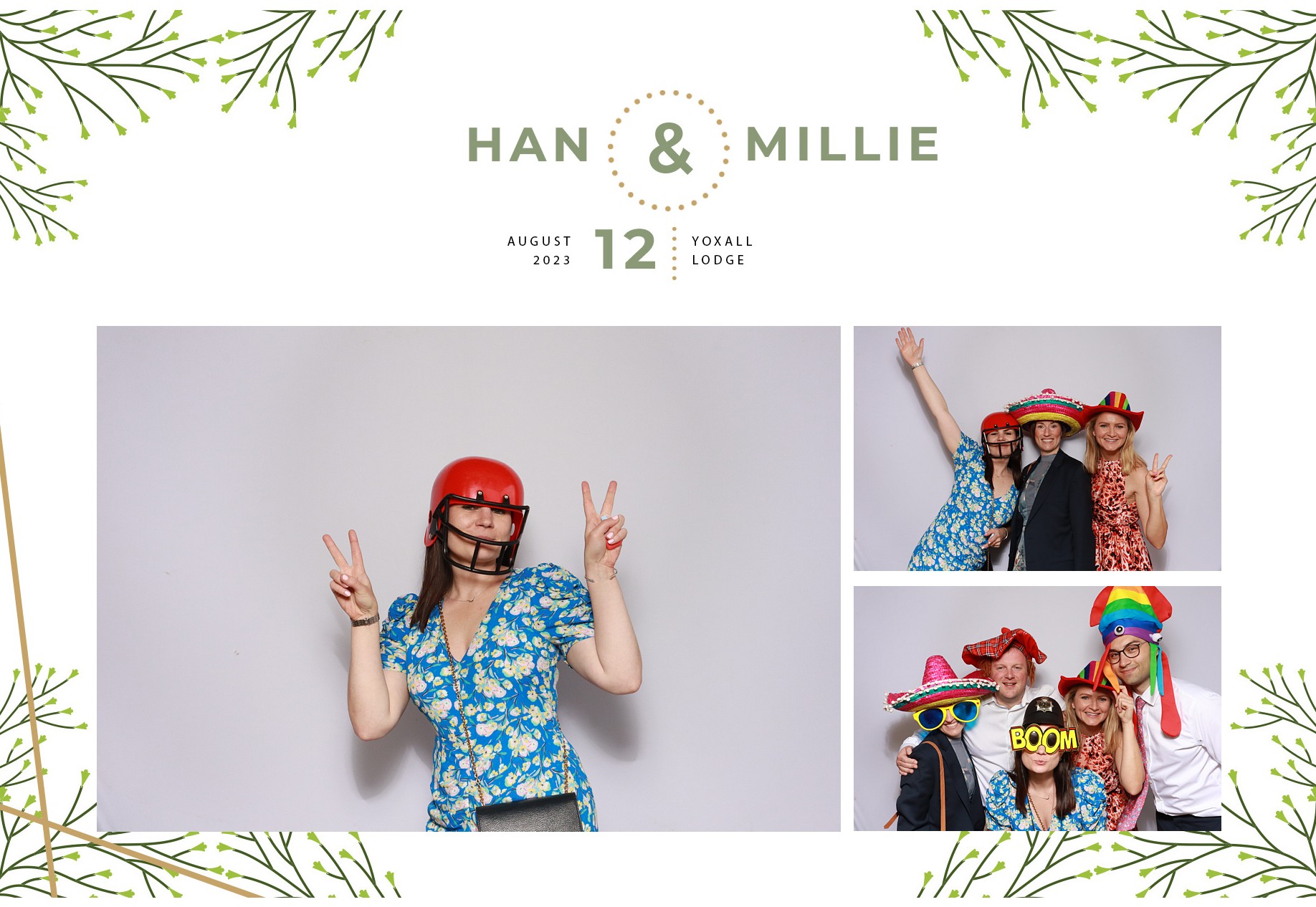 Han and Millie | View more photos from the event at gallery.blissbooth.co.uk/u/BlissBooth/Han-and-Millie