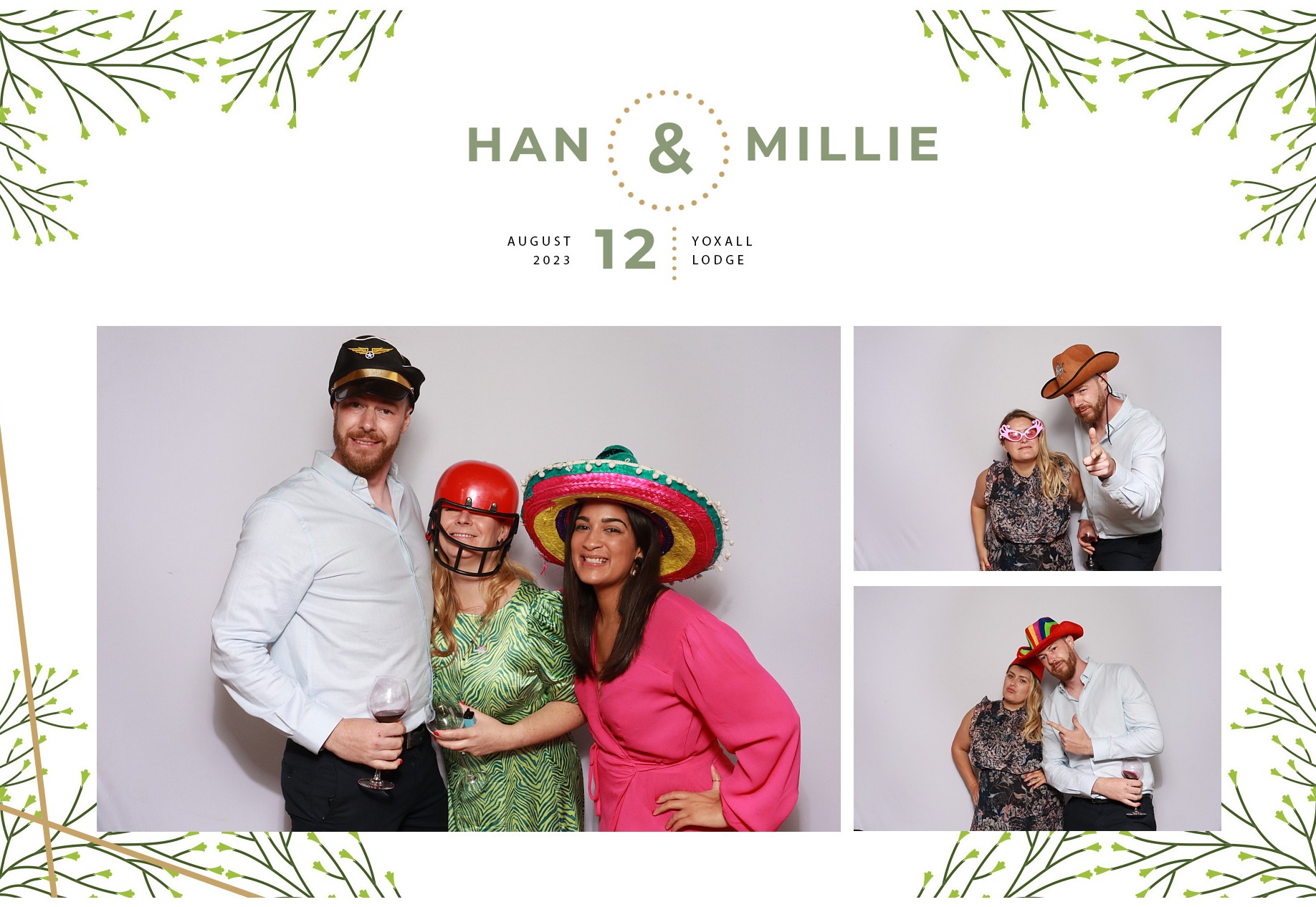 Han and Millie | View more photos from the event at gallery.blissbooth.co.uk/u/BlissBooth/Han-and-Millie