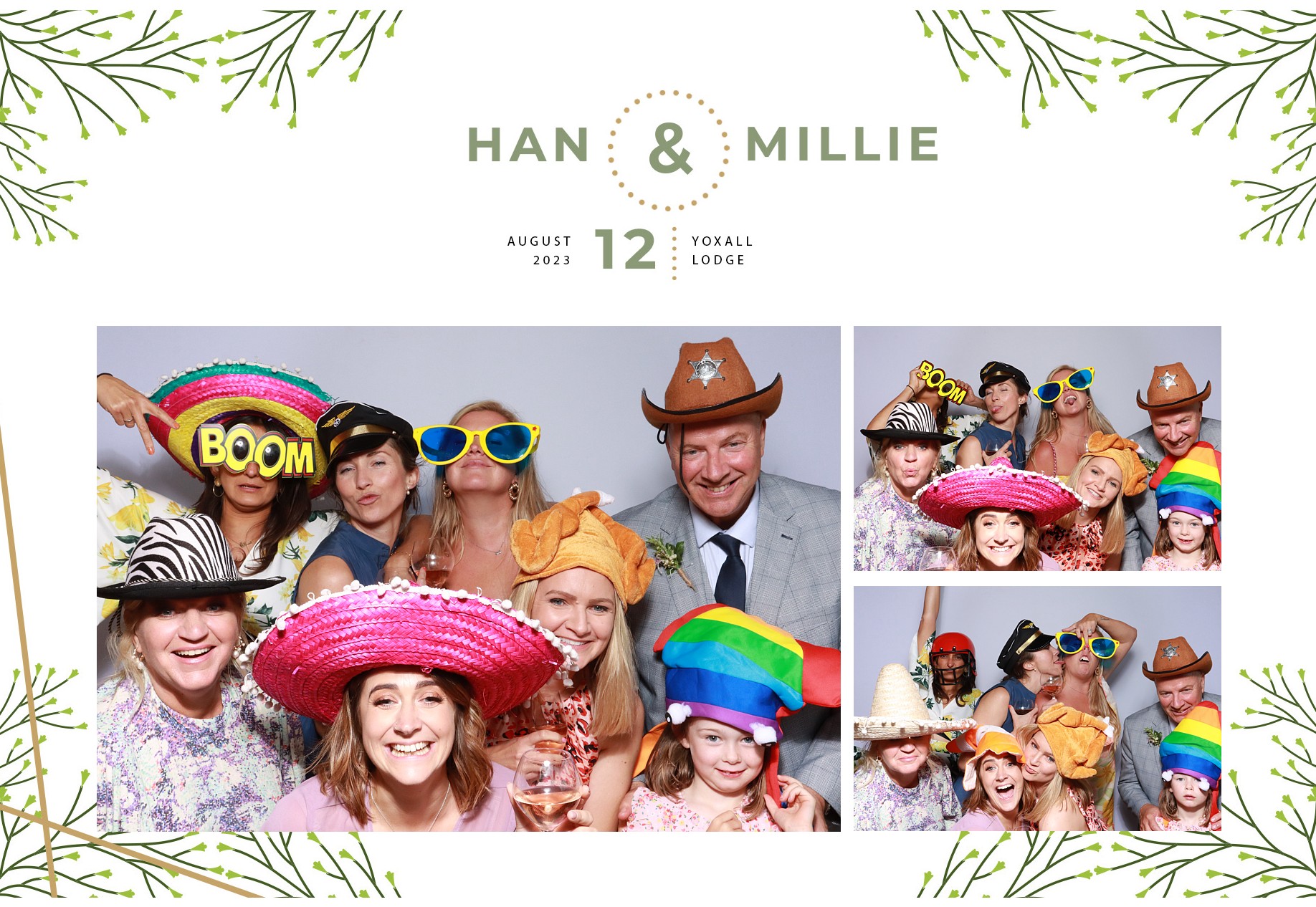 Han and Millie | View more photos from the event at gallery.blissbooth.co.uk/u/BlissBooth/Han-and-Millie