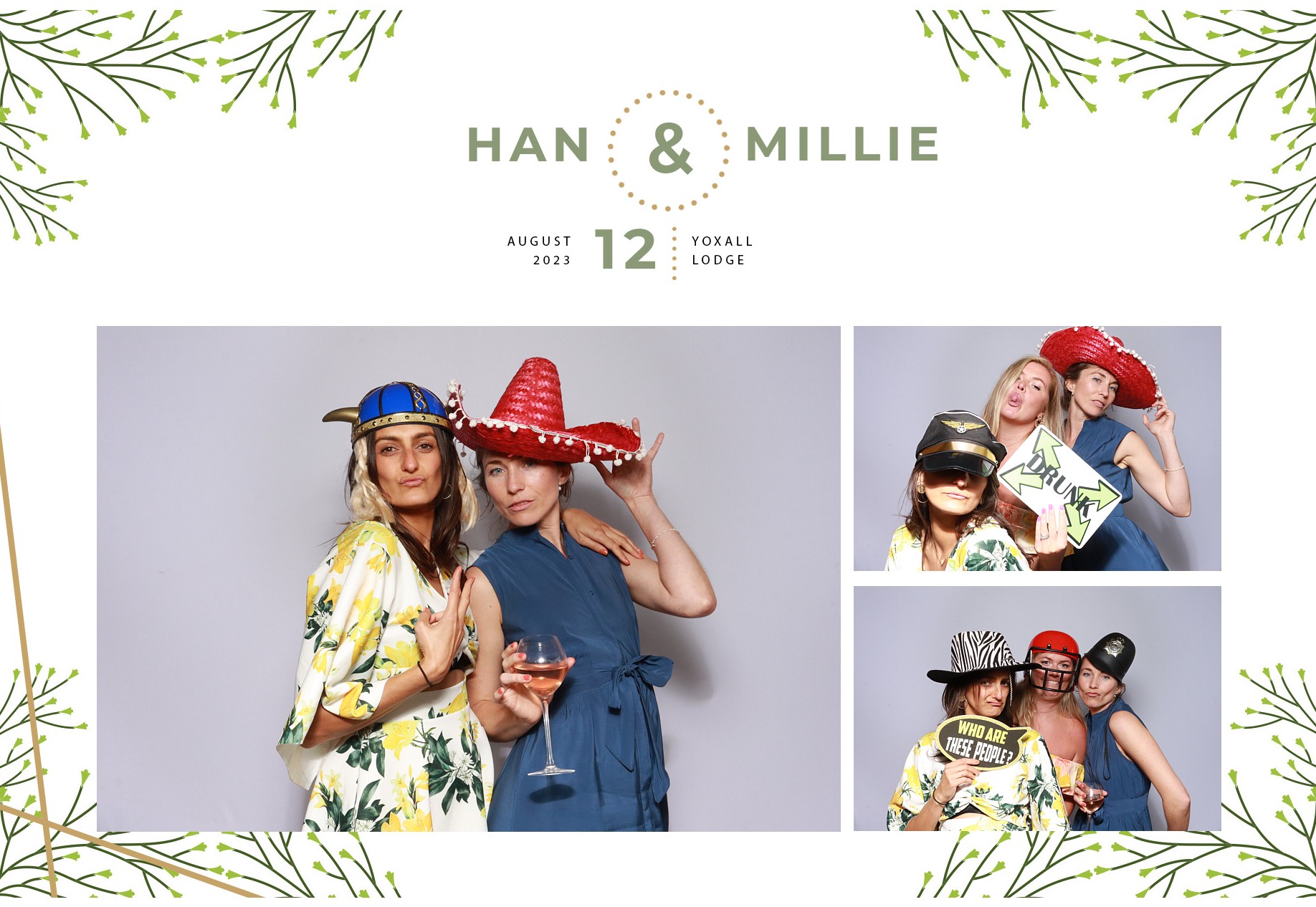 Han and Millie | View more photos from the event at gallery.blissbooth.co.uk/u/BlissBooth/Han-and-Millie