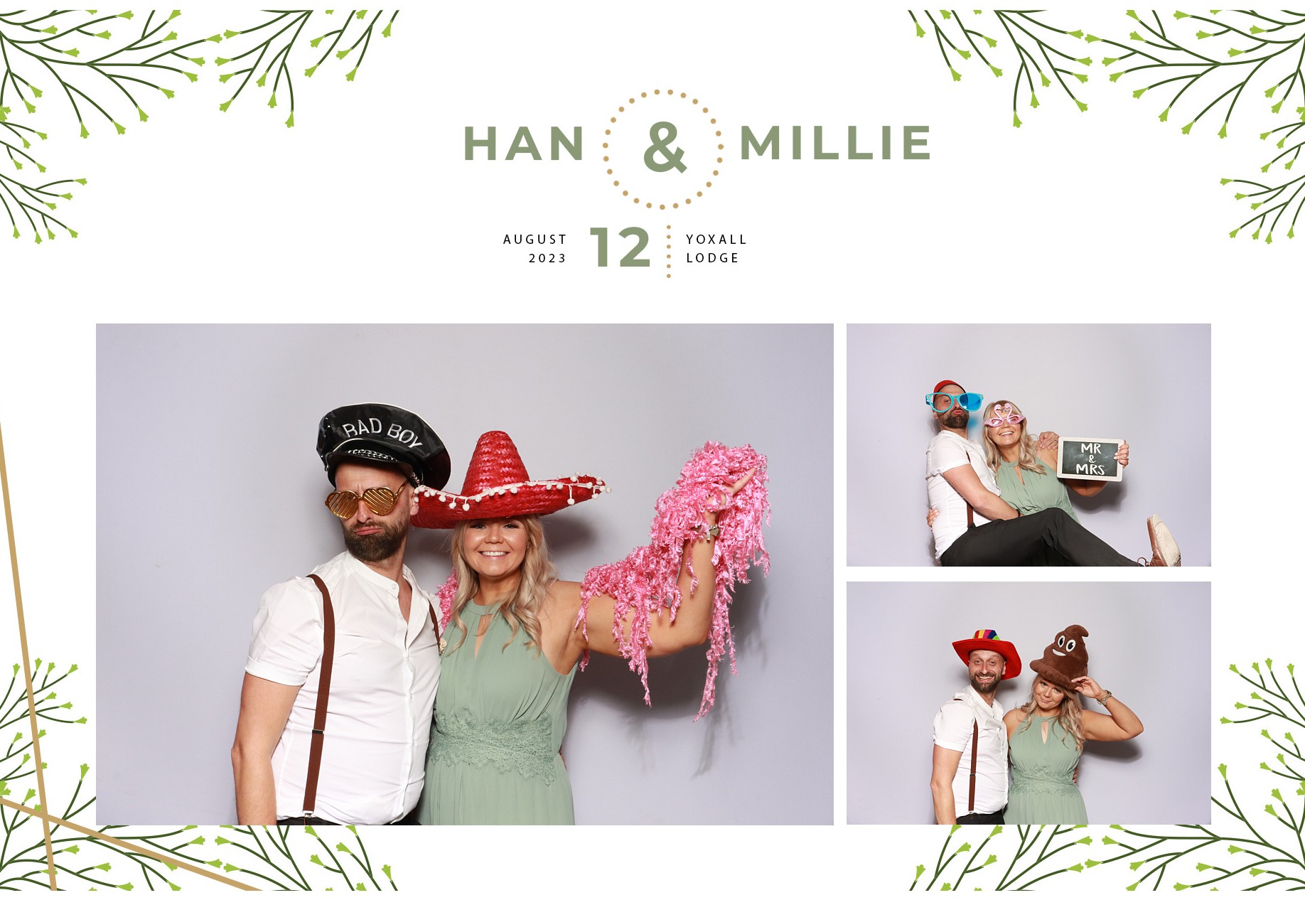 Han and Millie | View more photos from the event at gallery.blissbooth.co.uk/u/BlissBooth/Han-and-Millie