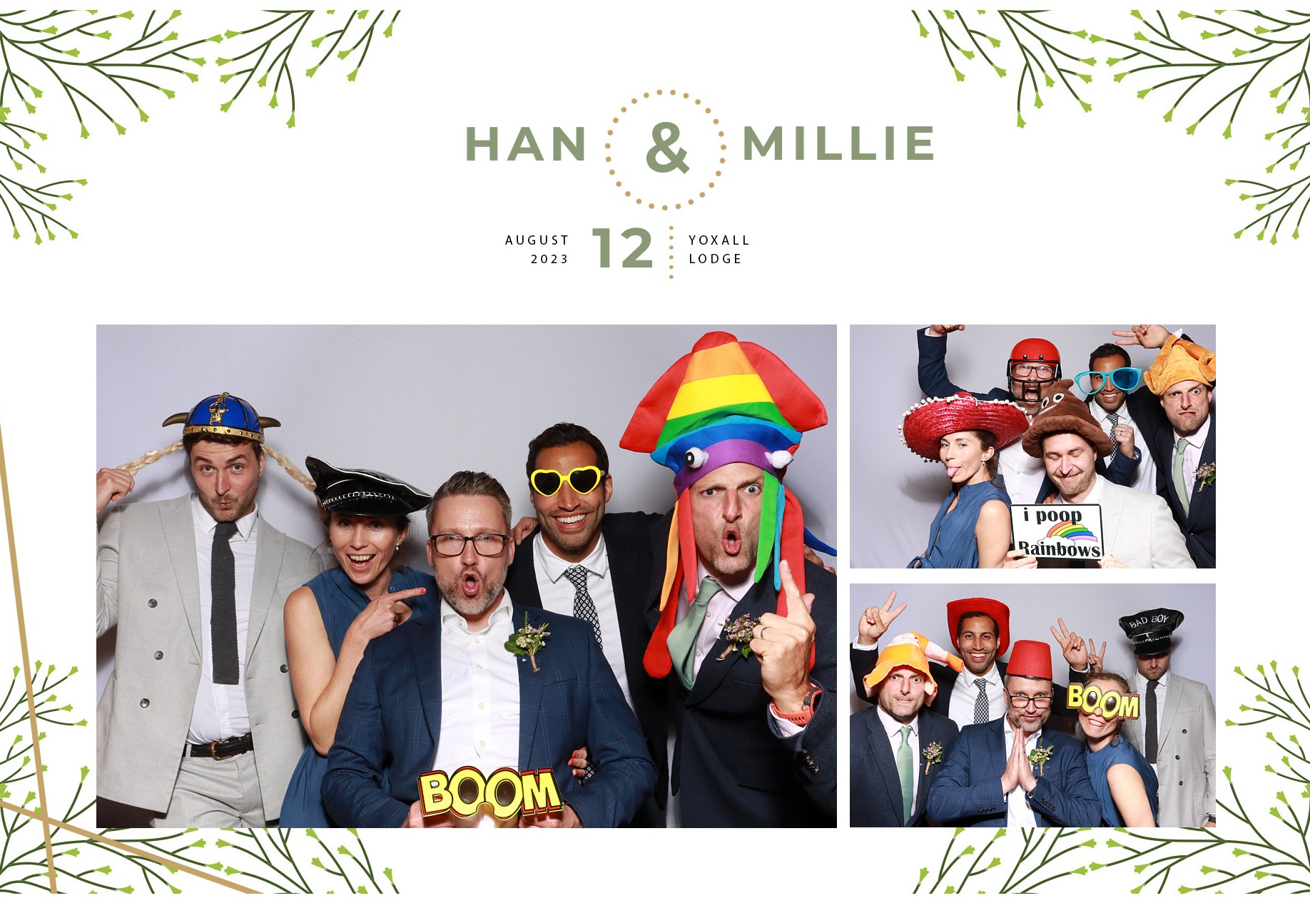 Han and Millie | View more photos from the event at gallery.blissbooth.co.uk/u/BlissBooth/Han-and-Millie