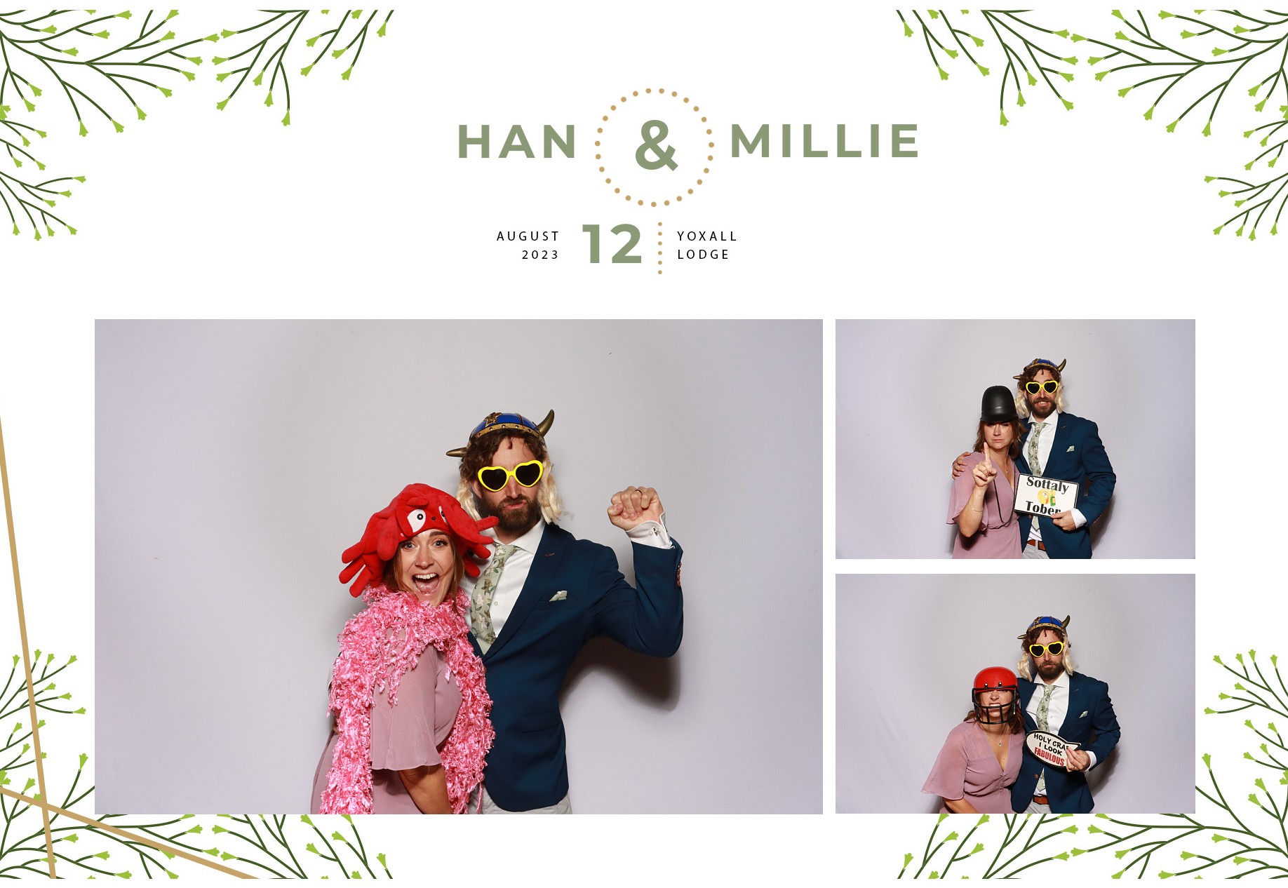 Han and Millie | View more photos from the event at gallery.blissbooth.co.uk/u/BlissBooth/Han-and-Millie