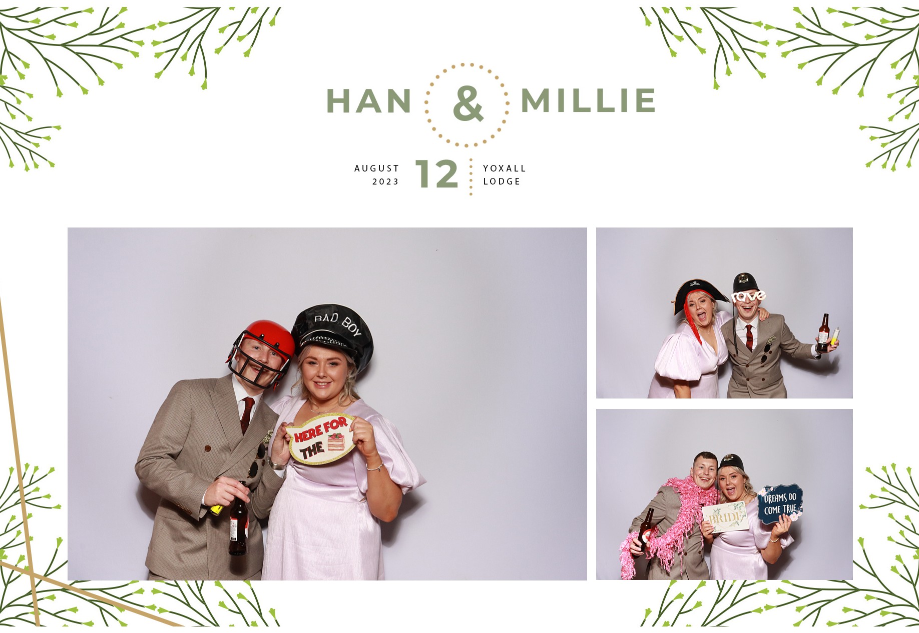 Han and Millie | View more photos from the event at gallery.blissbooth.co.uk/u/BlissBooth/Han-and-Millie