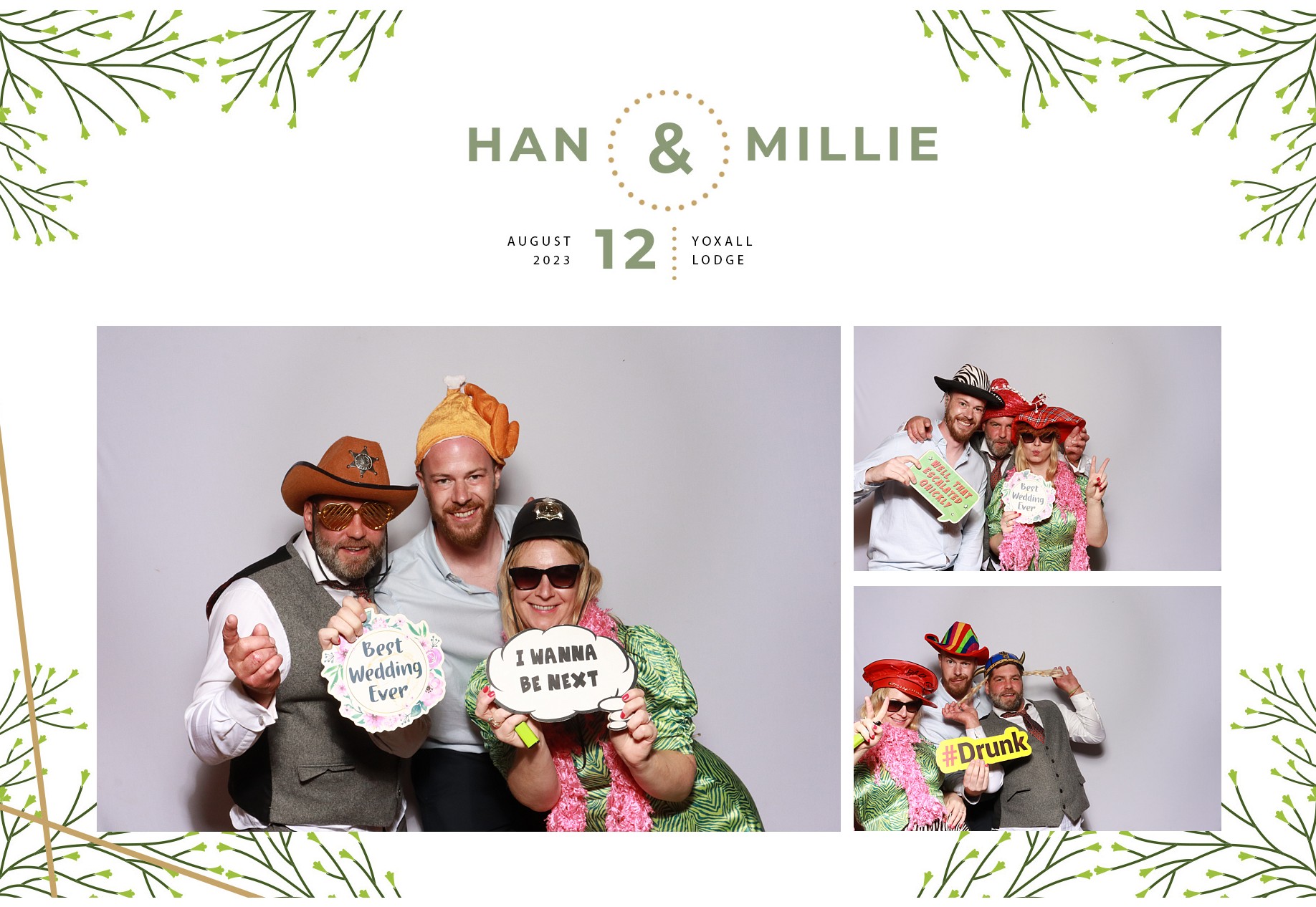 Han and Millie | View more photos from the event at gallery.blissbooth.co.uk/u/BlissBooth/Han-and-Millie