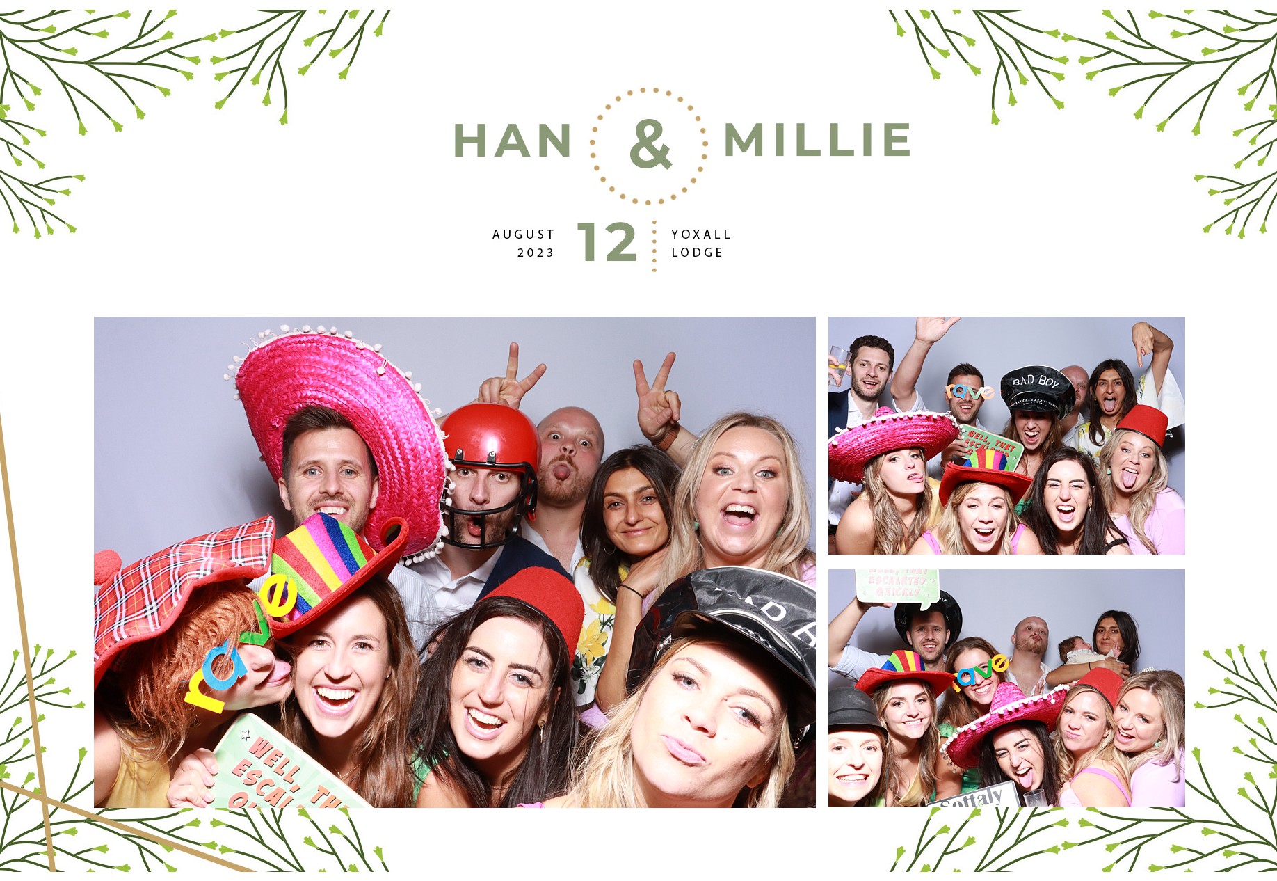 Han and Millie | View more photos from the event at gallery.blissbooth.co.uk/u/BlissBooth/Han-and-Millie