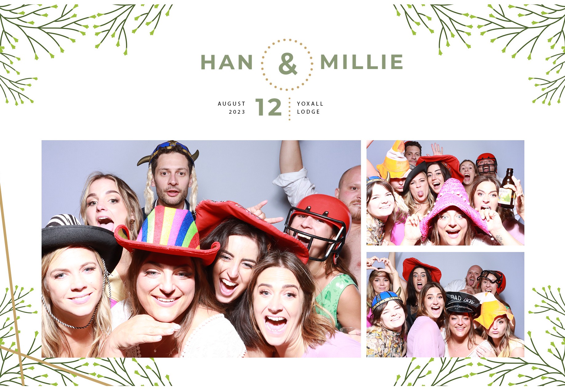 Han and Millie | View more photos from the event at gallery.blissbooth.co.uk/u/BlissBooth/Han-and-Millie