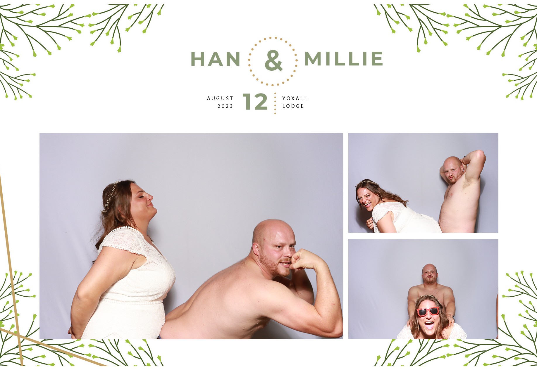 Han and Millie | View more photos from the event at gallery.blissbooth.co.uk/u/BlissBooth/Han-and-Millie