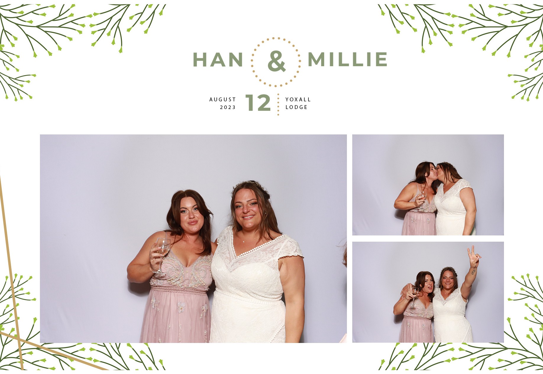 Han and Millie | View more photos from the event at gallery.blissbooth.co.uk/u/BlissBooth/Han-and-Millie