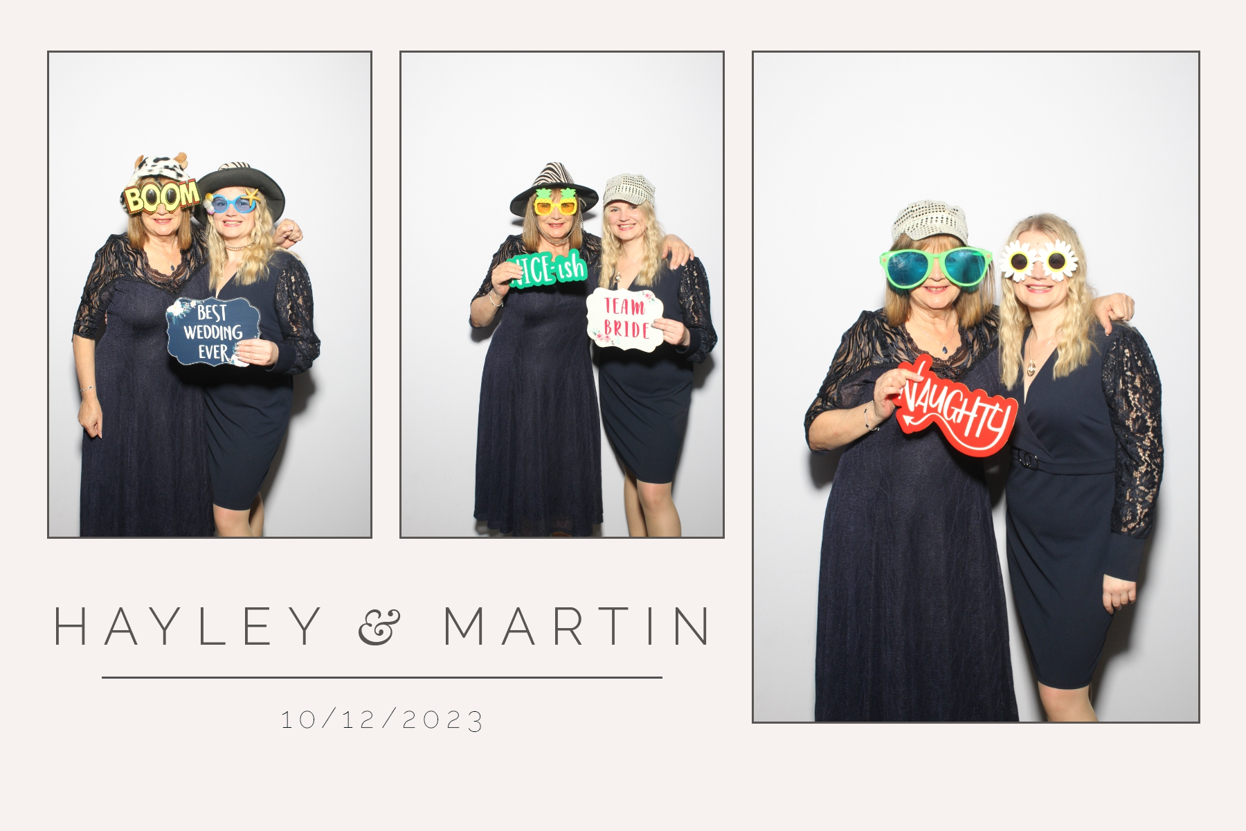 Hayley and Martin | View more photos from the event at gallery.blissbooth.co.uk/u/BlissBooth/Hayley-and-Martin