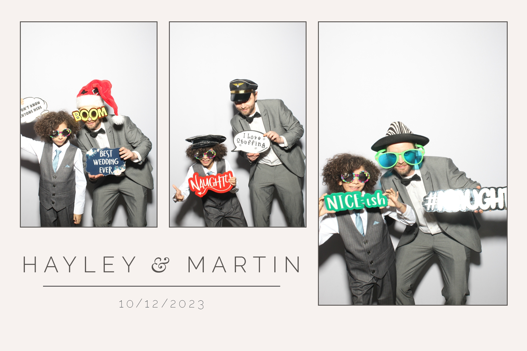 Hayley and Martin | View more photos from the event at gallery.blissbooth.co.uk/u/BlissBooth/Hayley-and-Martin
