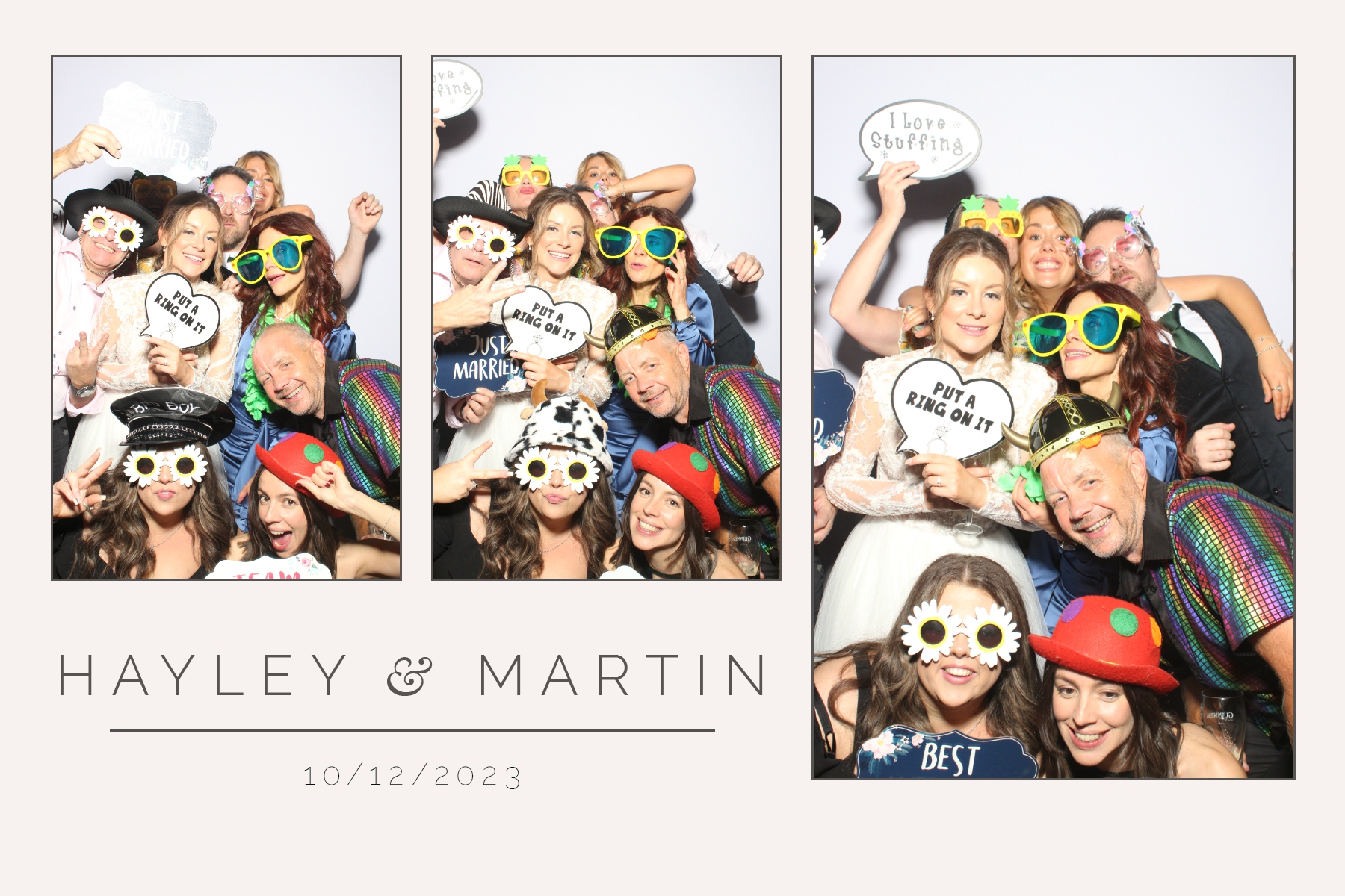 Hayley and Martin | View more photos from the event at gallery.blissbooth.co.uk/u/BlissBooth/Hayley-and-Martin