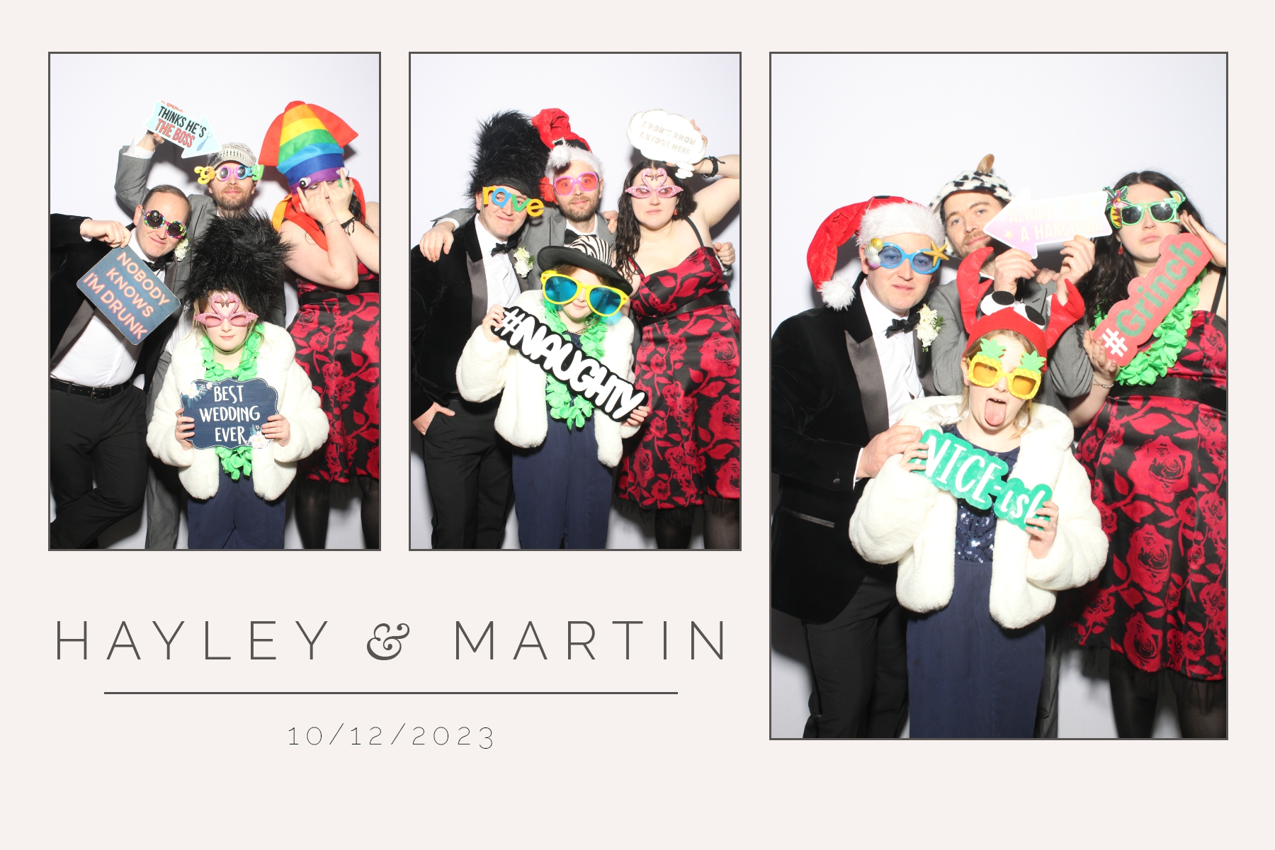 Hayley and Martin | View more photos from the event at gallery.blissbooth.co.uk/u/BlissBooth/Hayley-and-Martin