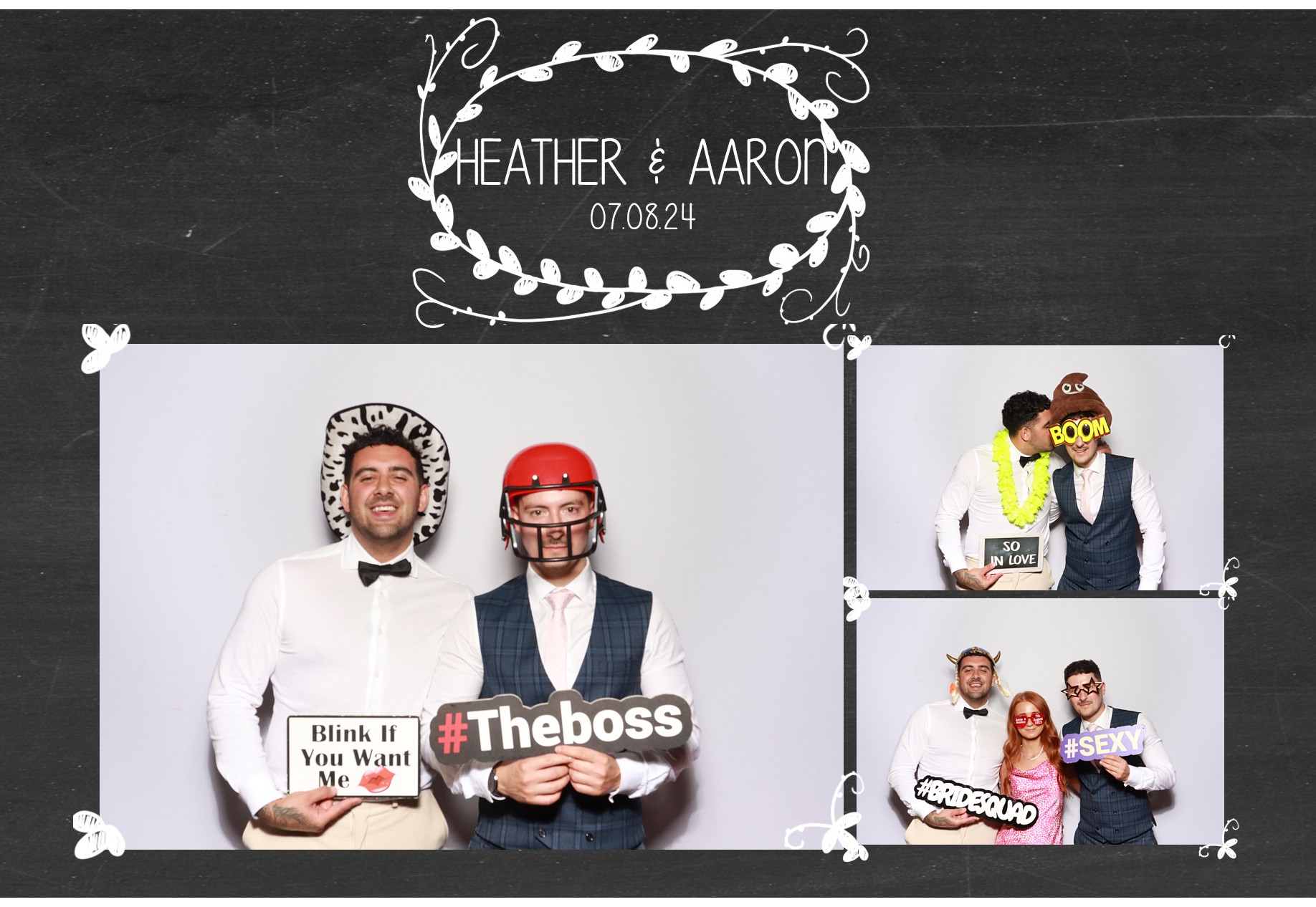 Heather and Aaron | View more photos from the event at gallery.blissbooth.co.uk/u/BlissBooth/Heather-and-Aaron