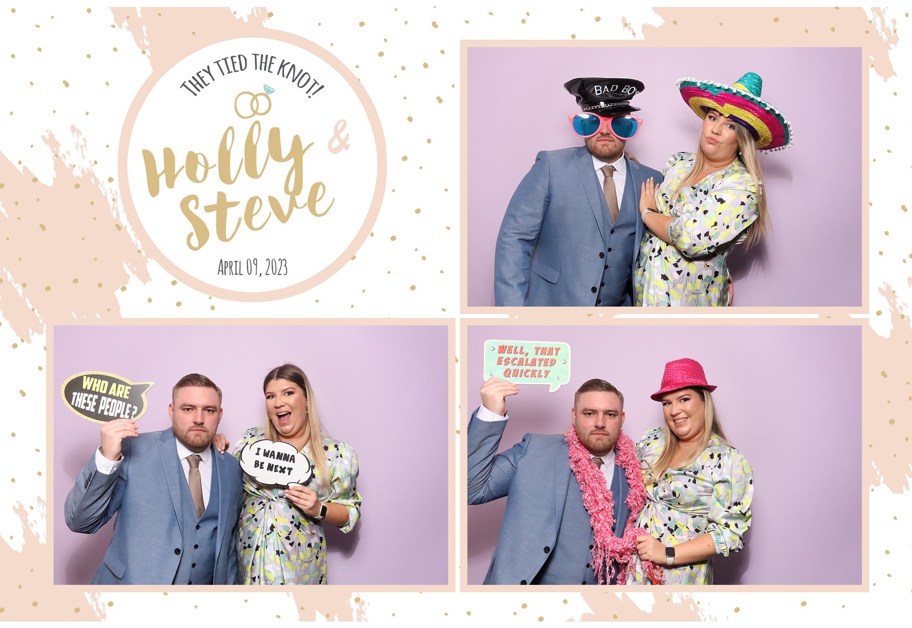 Holly and Steve | View more photos from the event at gallery.blissbooth.co.uk/u/BlissBooth/Holly-and-Steve