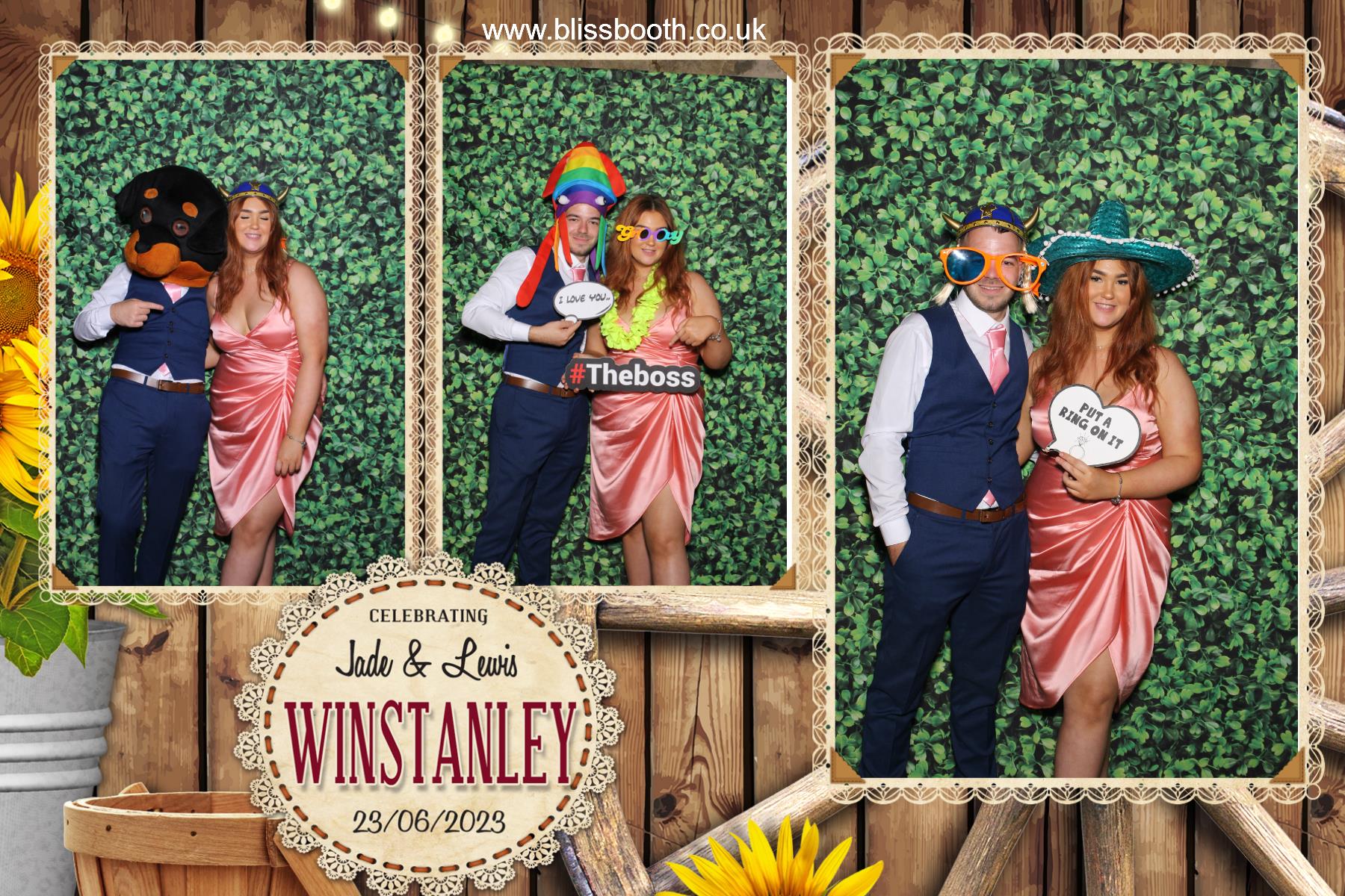 Jade and Lewis | View more photos from the event at gallery.blissbooth.co.uk/u/BlissBooth/Jade-and-Lewis