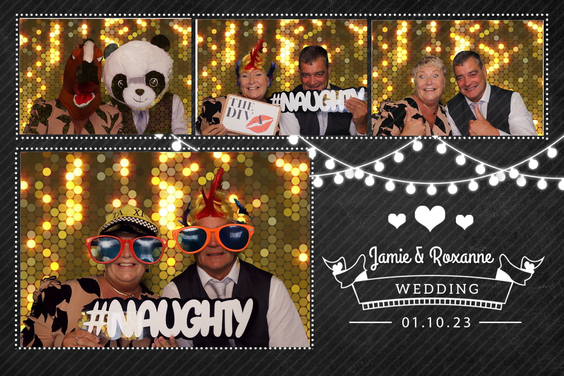 Jamie & Roxanne | View more photos from the event at gallery.blissbooth.co.uk/u/BlissBooth/Jamie-Roxanne