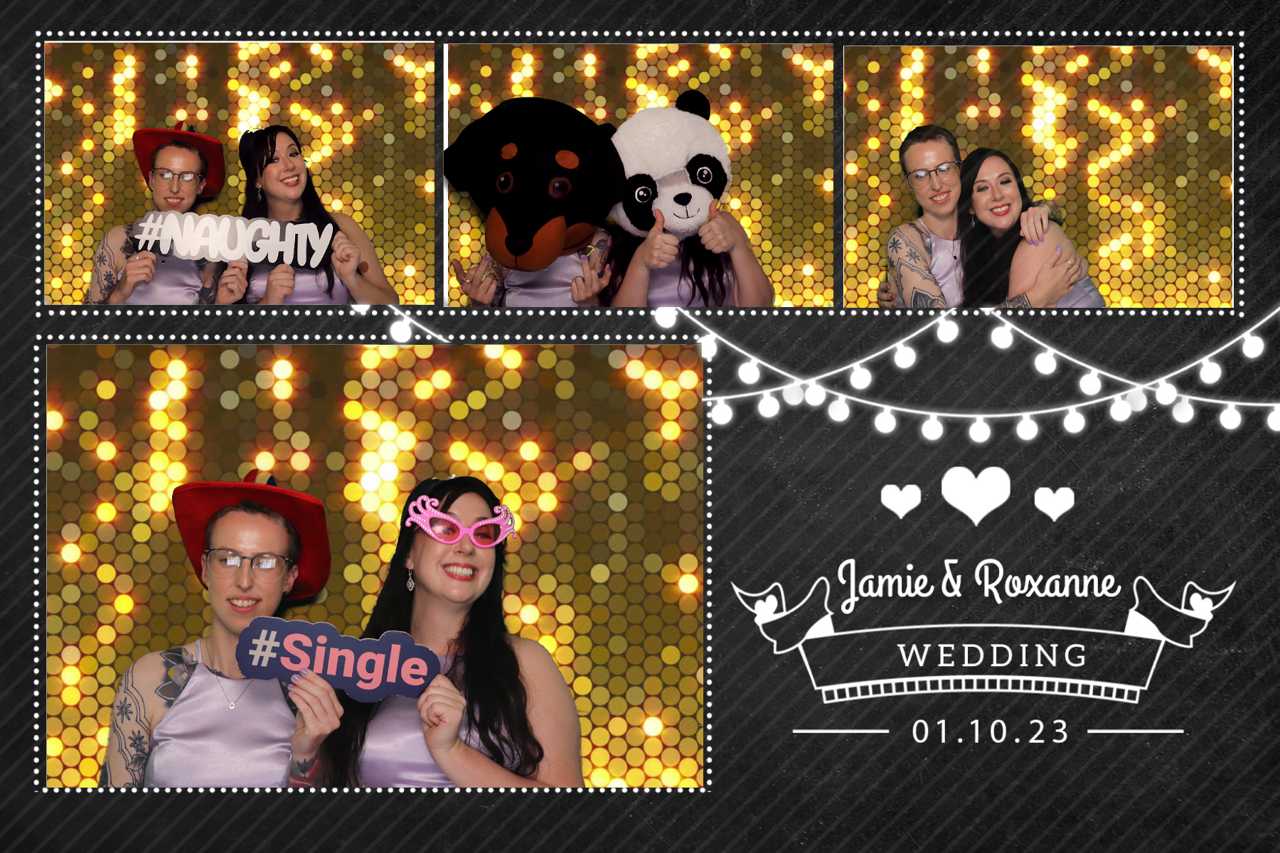 Jamie & Roxanne | View more photos from the event at gallery.blissbooth.co.uk/u/BlissBooth/Jamie-Roxanne