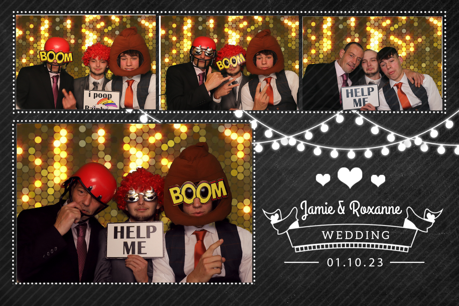 Jamie & Roxanne | View more photos from the event at gallery.blissbooth.co.uk/u/BlissBooth/Jamie-Roxanne