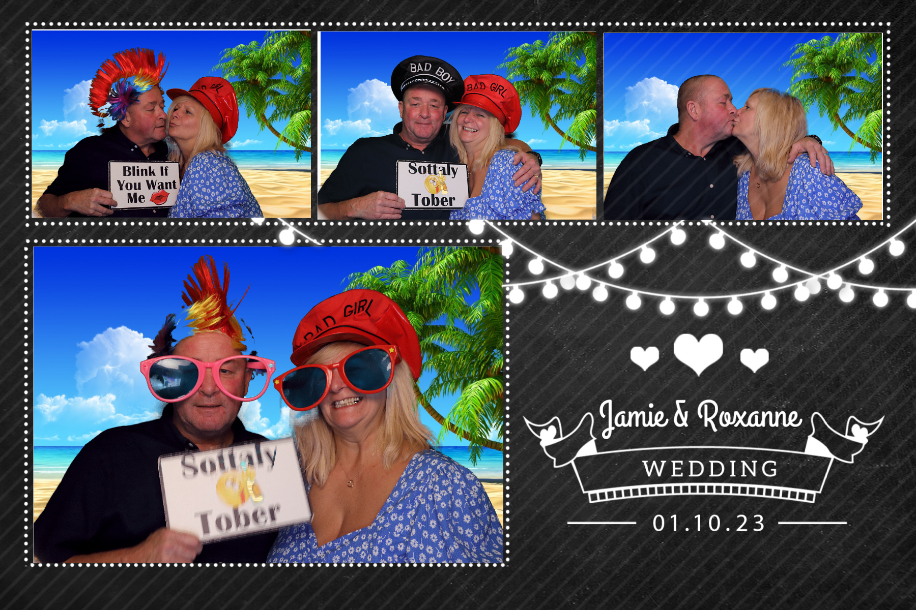 Jamie & Roxanne | View more photos from the event at gallery.blissbooth.co.uk/u/BlissBooth/Jamie-Roxanne