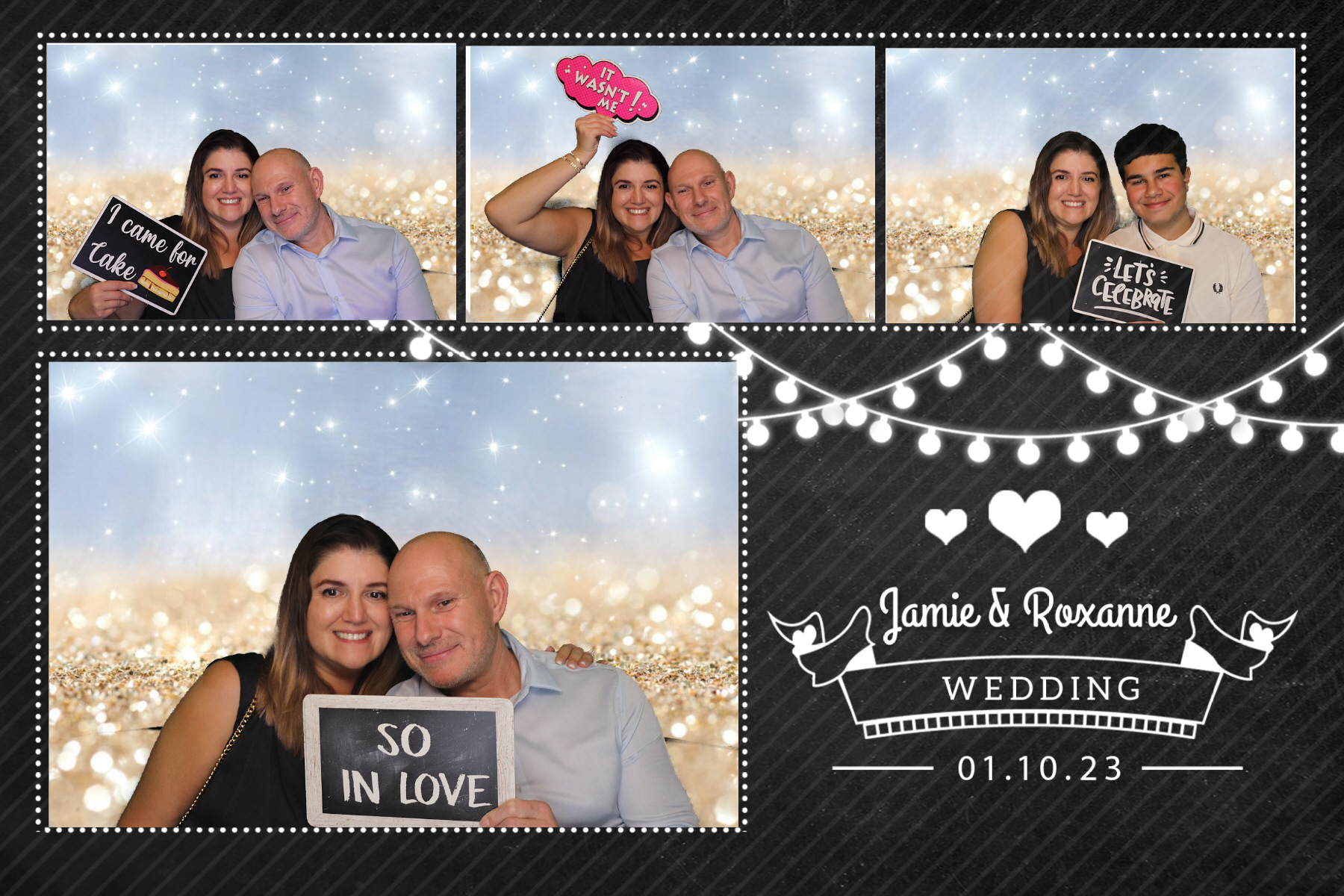 Jamie & Roxanne | View more photos from the event at gallery.blissbooth.co.uk/u/BlissBooth/Jamie-Roxanne