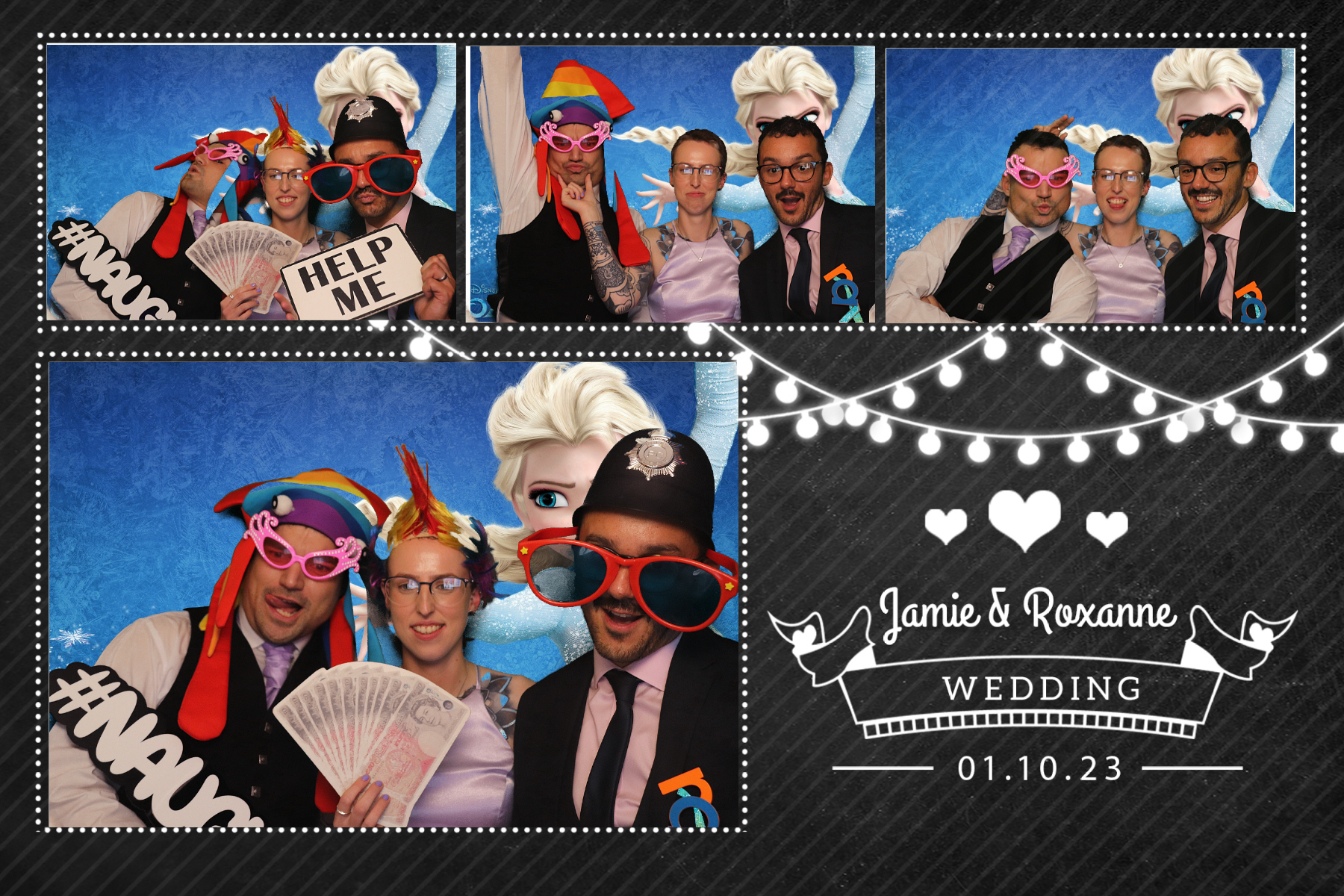 Jamie & Roxanne | View more photos from the event at gallery.blissbooth.co.uk/u/BlissBooth/Jamie-Roxanne