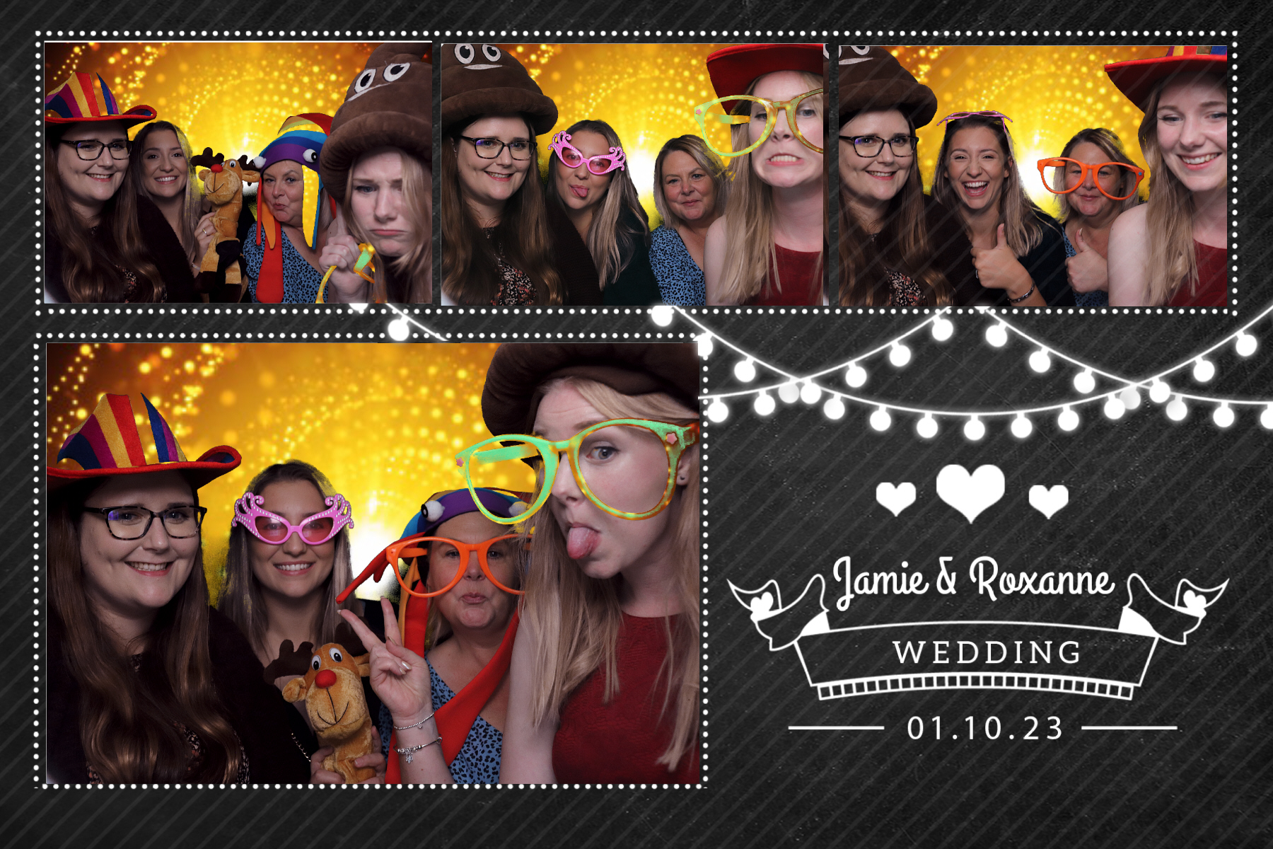 Jamie & Roxanne | View more photos from the event at gallery.blissbooth.co.uk/u/BlissBooth/Jamie-Roxanne