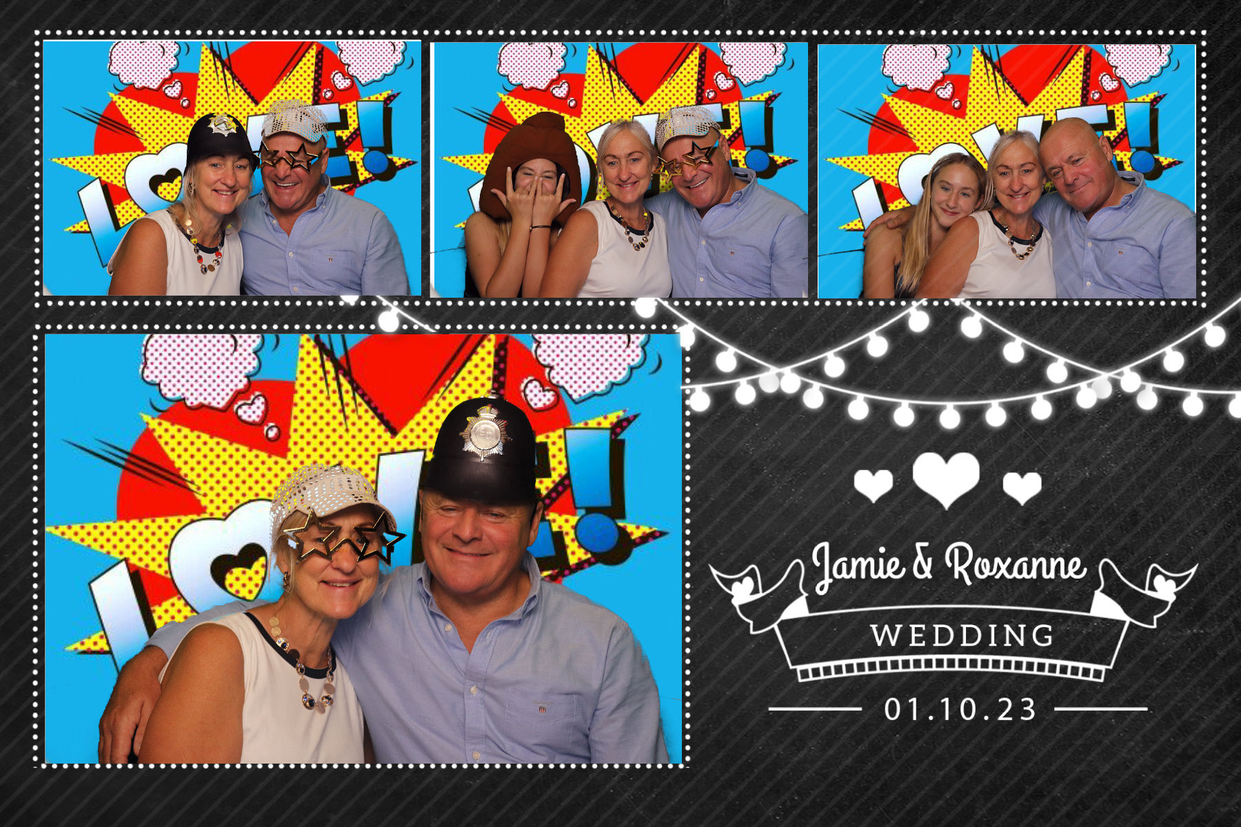 Jamie & Roxanne | View more photos from the event at gallery.blissbooth.co.uk/u/BlissBooth/Jamie-Roxanne