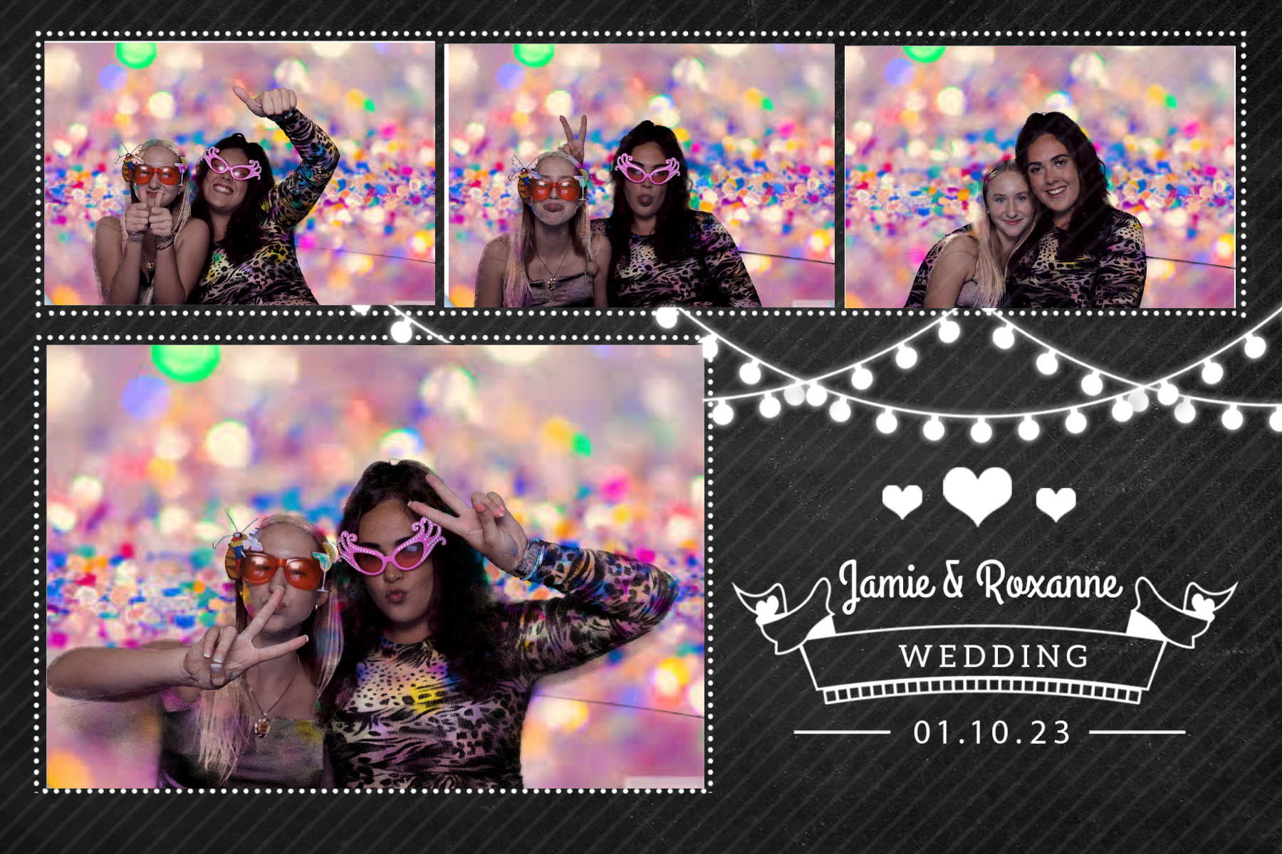 Jamie & Roxanne | View more photos from the event at gallery.blissbooth.co.uk/u/BlissBooth/Jamie-Roxanne