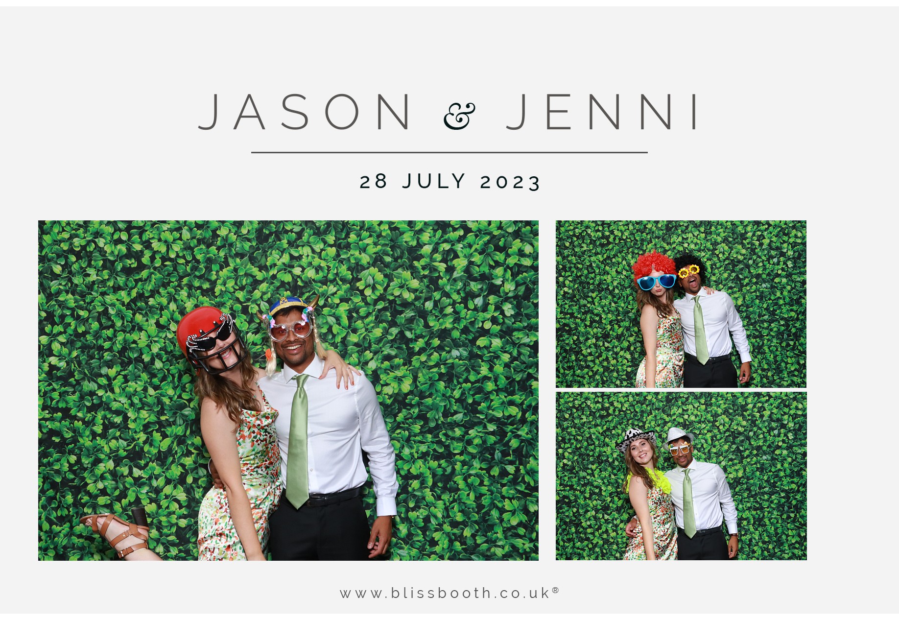 Jason and Jenni | View more photos from the event at gallery.blissbooth.co.uk/u/BlissBooth/Jason-and-Jenni