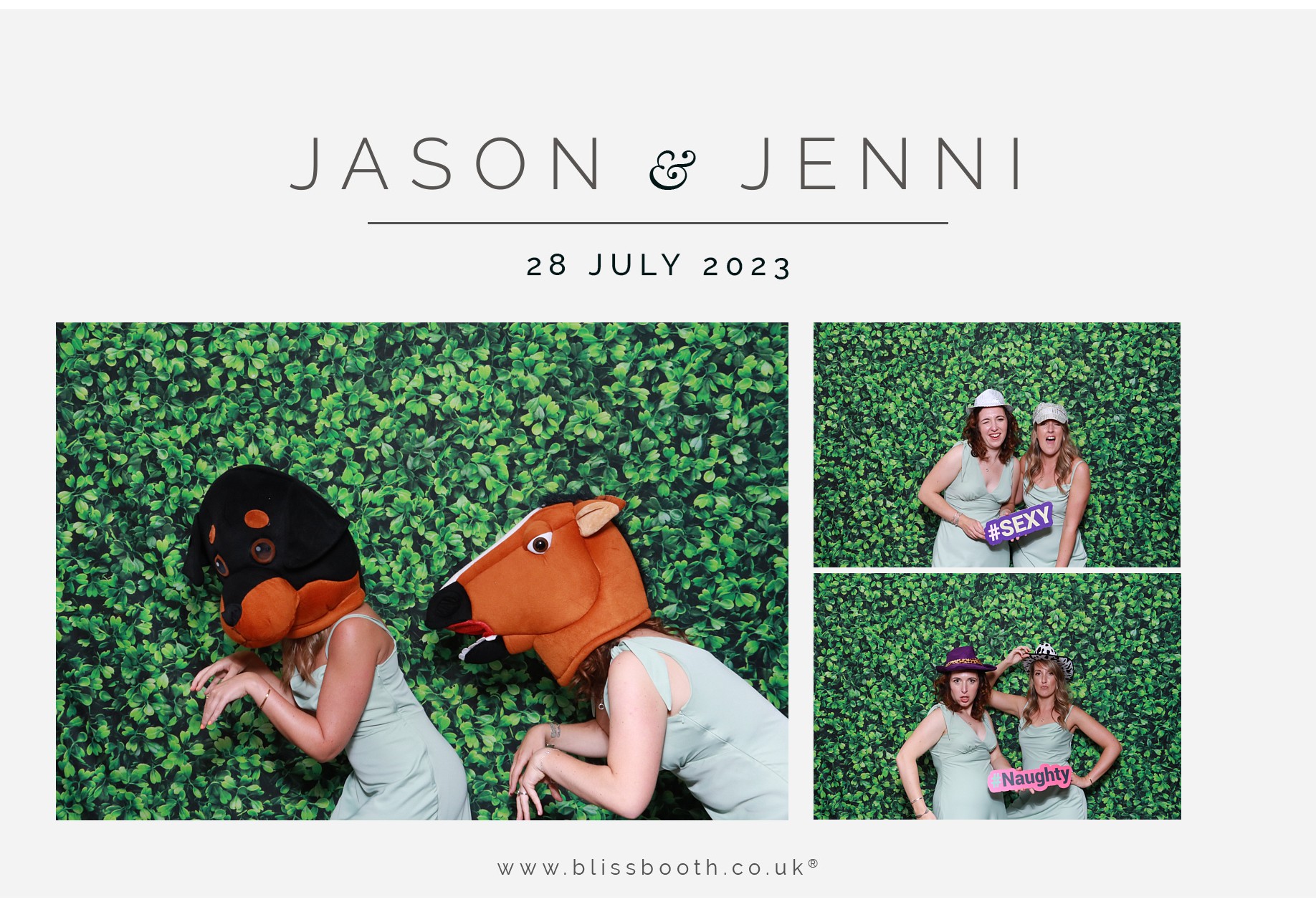 Jason and Jenni | View more photos from the event at gallery.blissbooth.co.uk/u/BlissBooth/Jason-and-Jenni