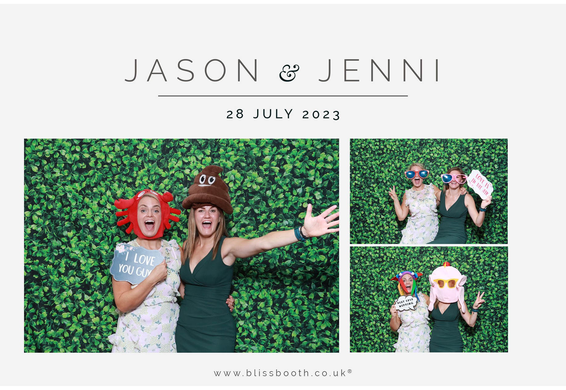 Jason and Jenni | View more photos from the event at gallery.blissbooth.co.uk/u/BlissBooth/Jason-and-Jenni