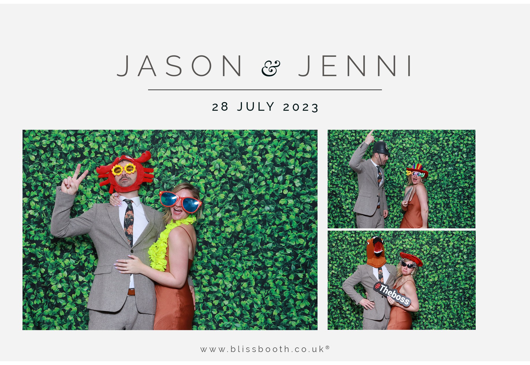 Jason and Jenni | View more photos from the event at gallery.blissbooth.co.uk/u/BlissBooth/Jason-and-Jenni