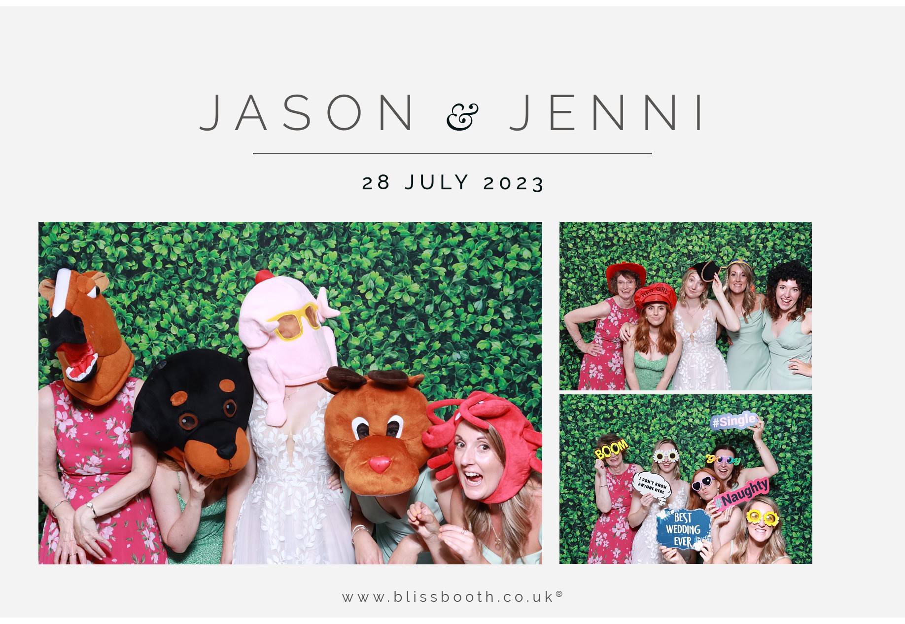 Jason and Jenni | View more photos from the event at gallery.blissbooth.co.uk/u/BlissBooth/Jason-and-Jenni