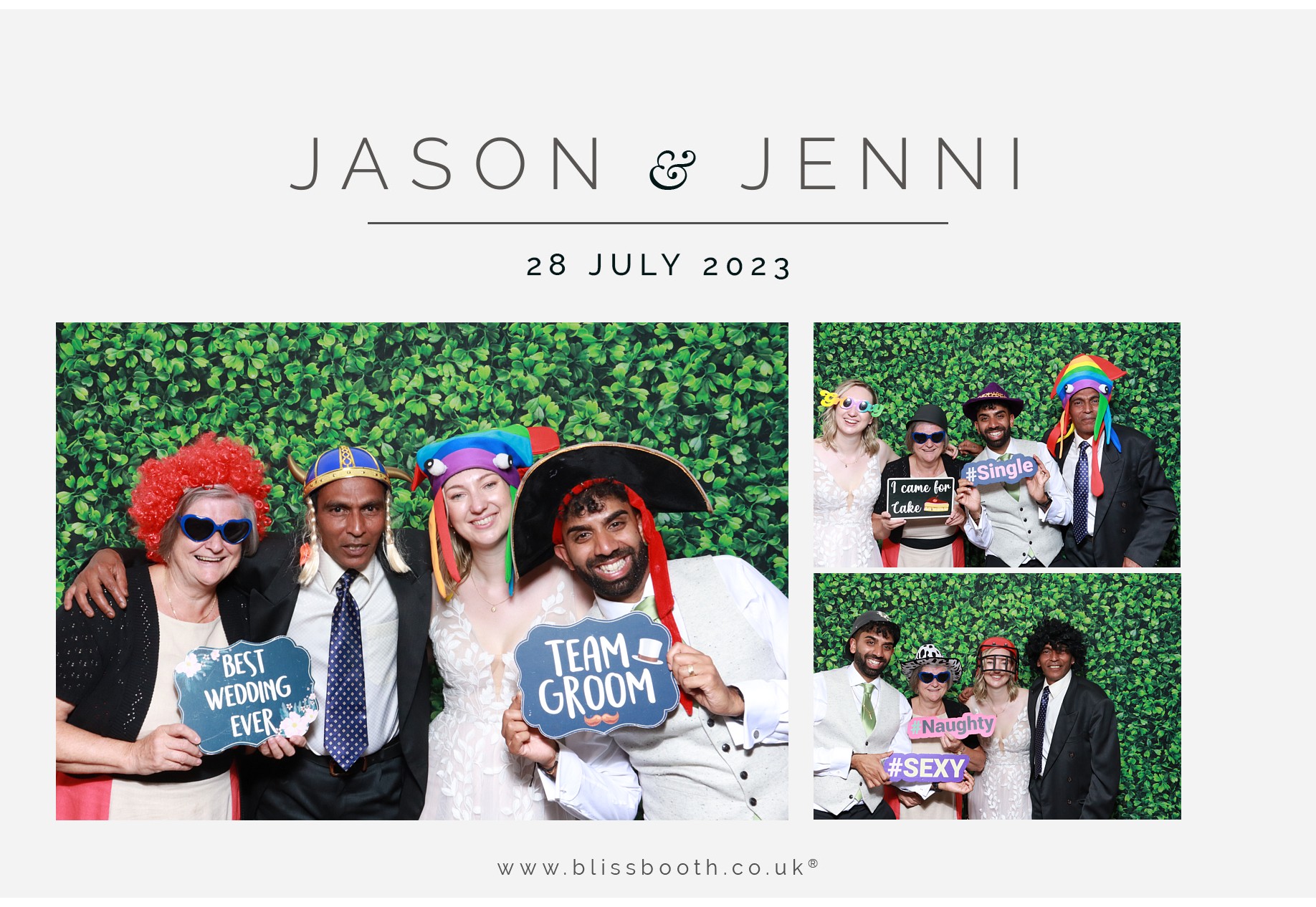 Jason and Jenni | View more photos from the event at gallery.blissbooth.co.uk/u/BlissBooth/Jason-and-Jenni