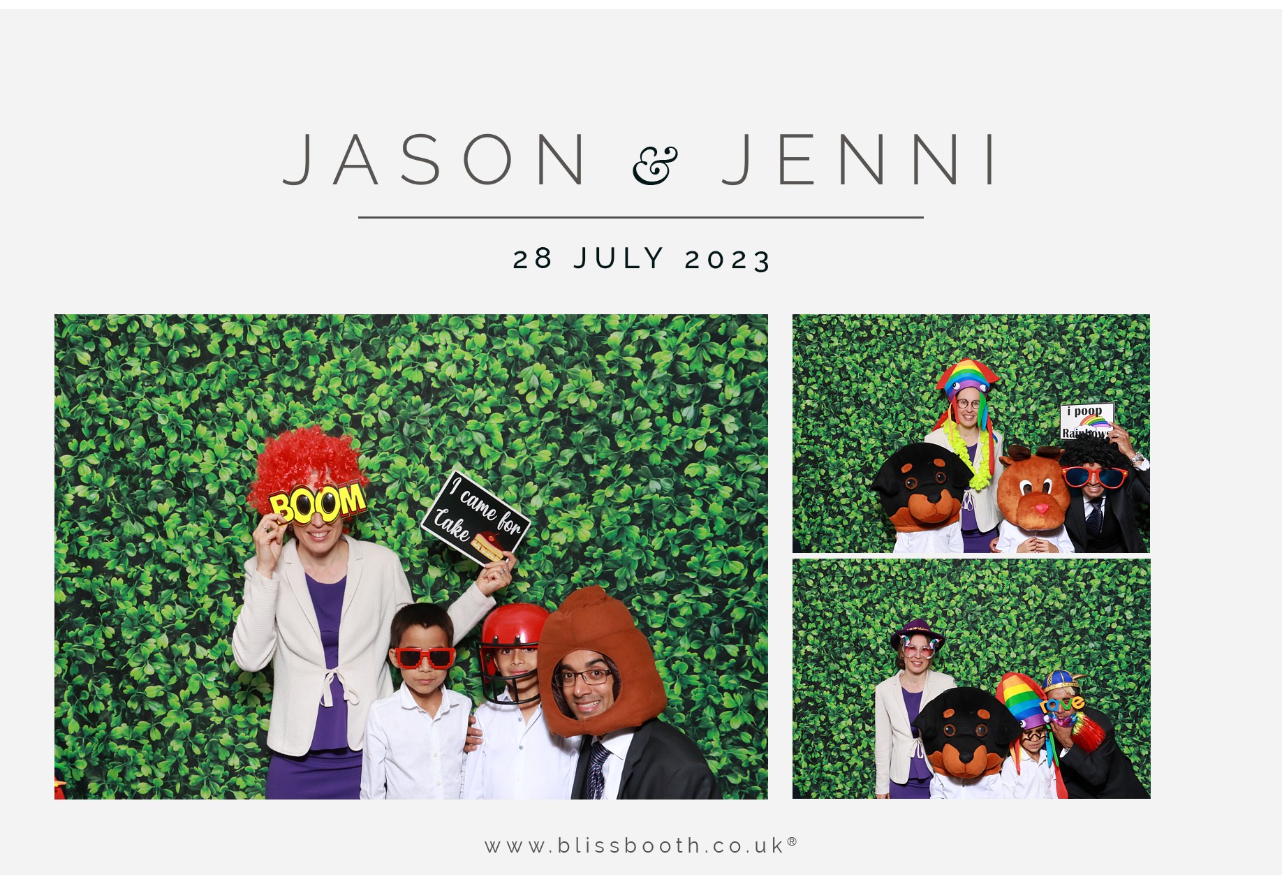 Jason and Jenni | View more photos from the event at gallery.blissbooth.co.uk/u/BlissBooth/Jason-and-Jenni